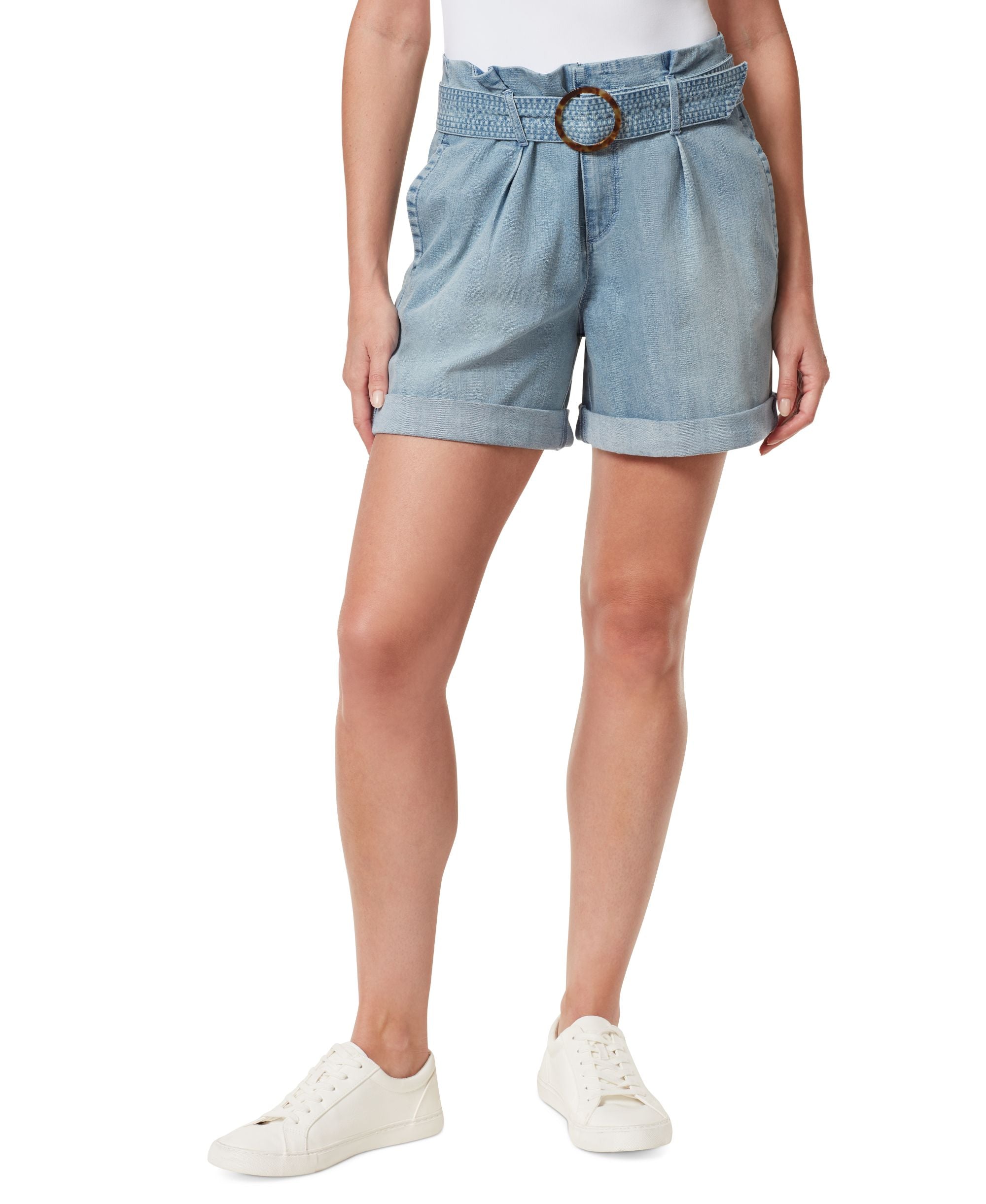 Women's 5" Vacation Pleated Cuffed Premium Shorts