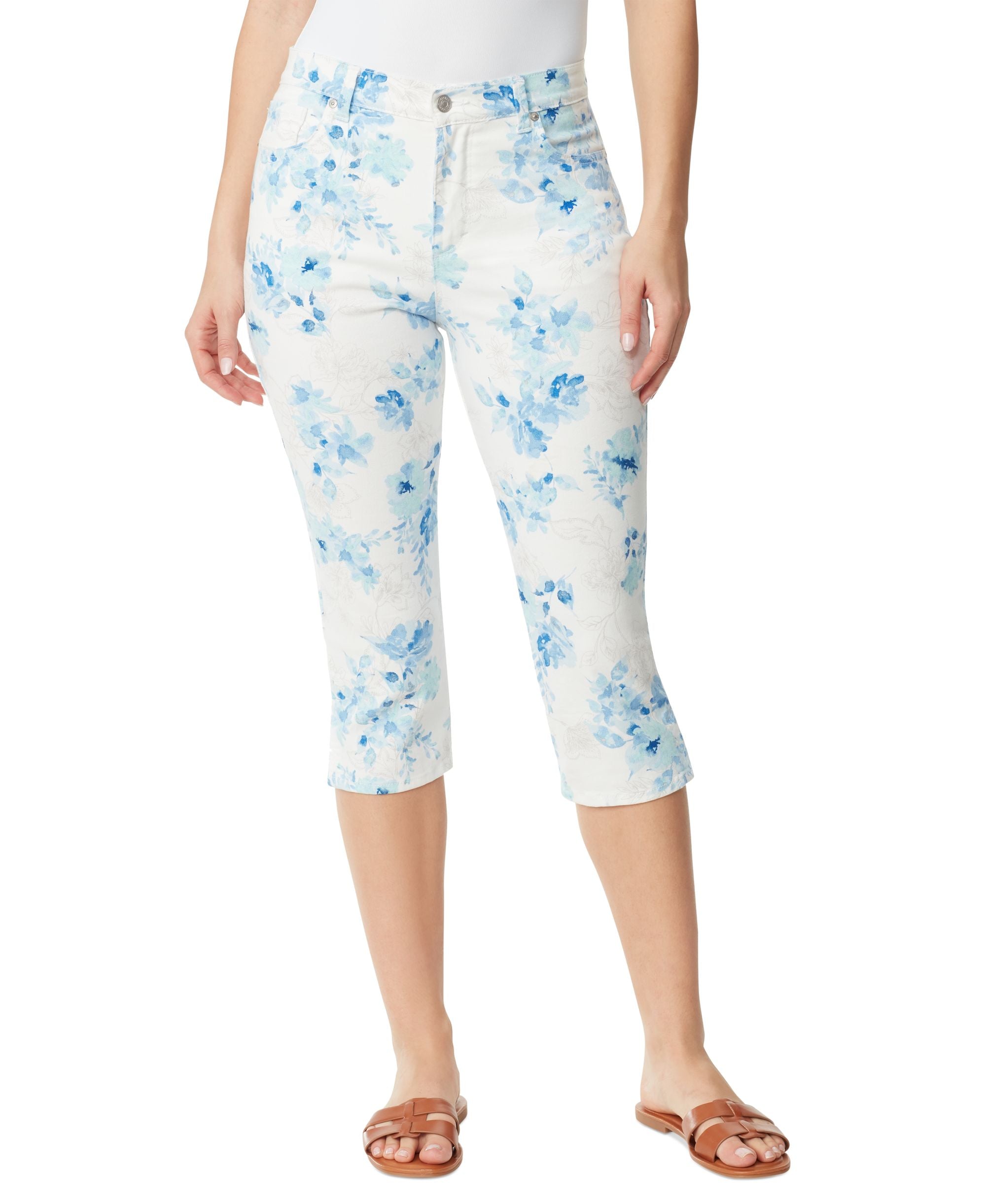 Women's Amanda High-Rise Capri-Length Premium Jeans