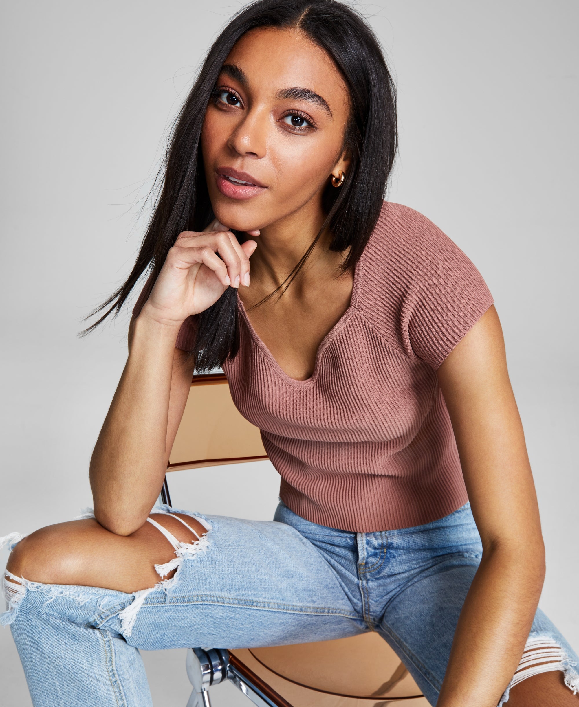 Women's Ottoman Sweetheart Premium Top