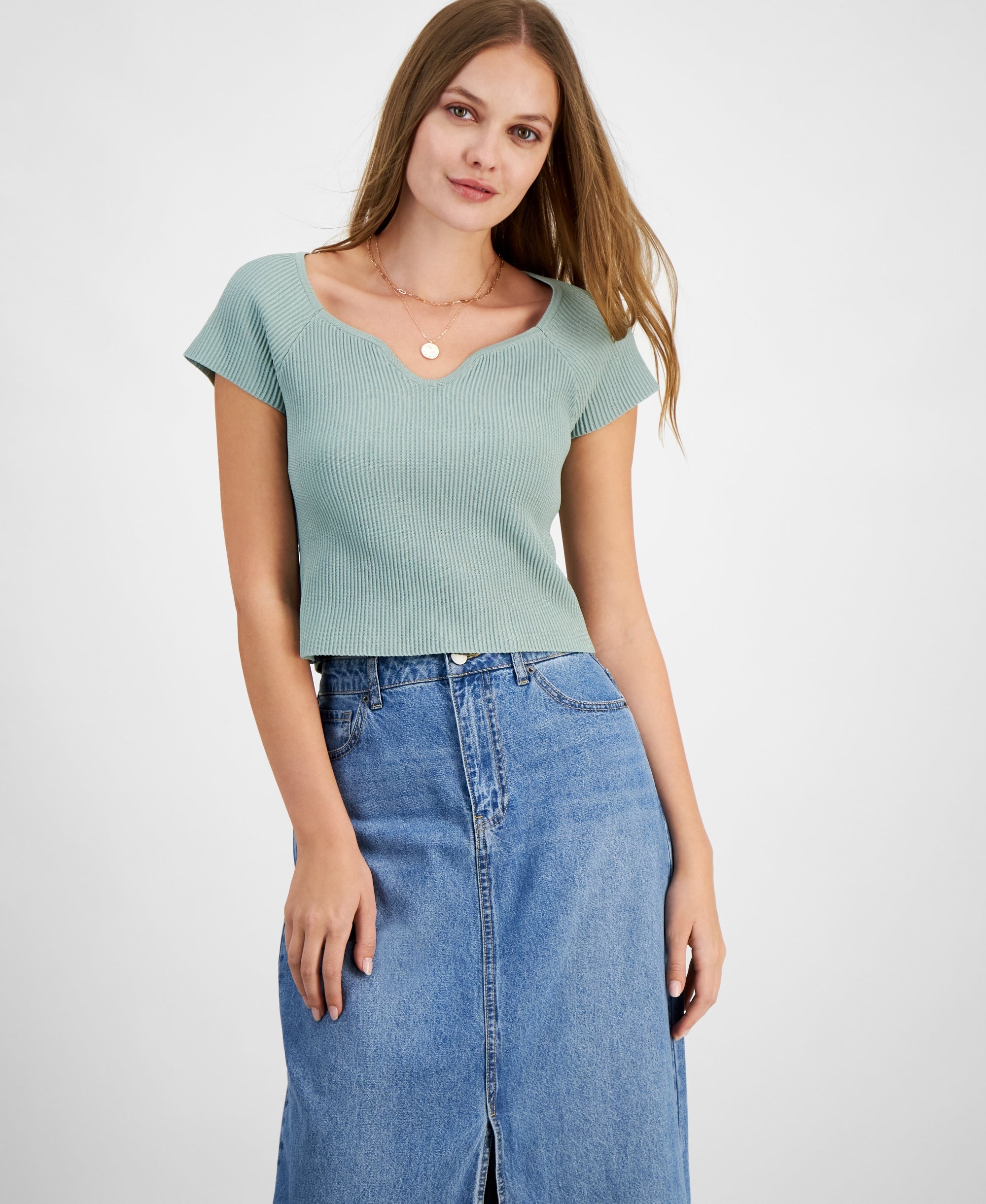 Women's Ottoman Sweetheart Premium Top