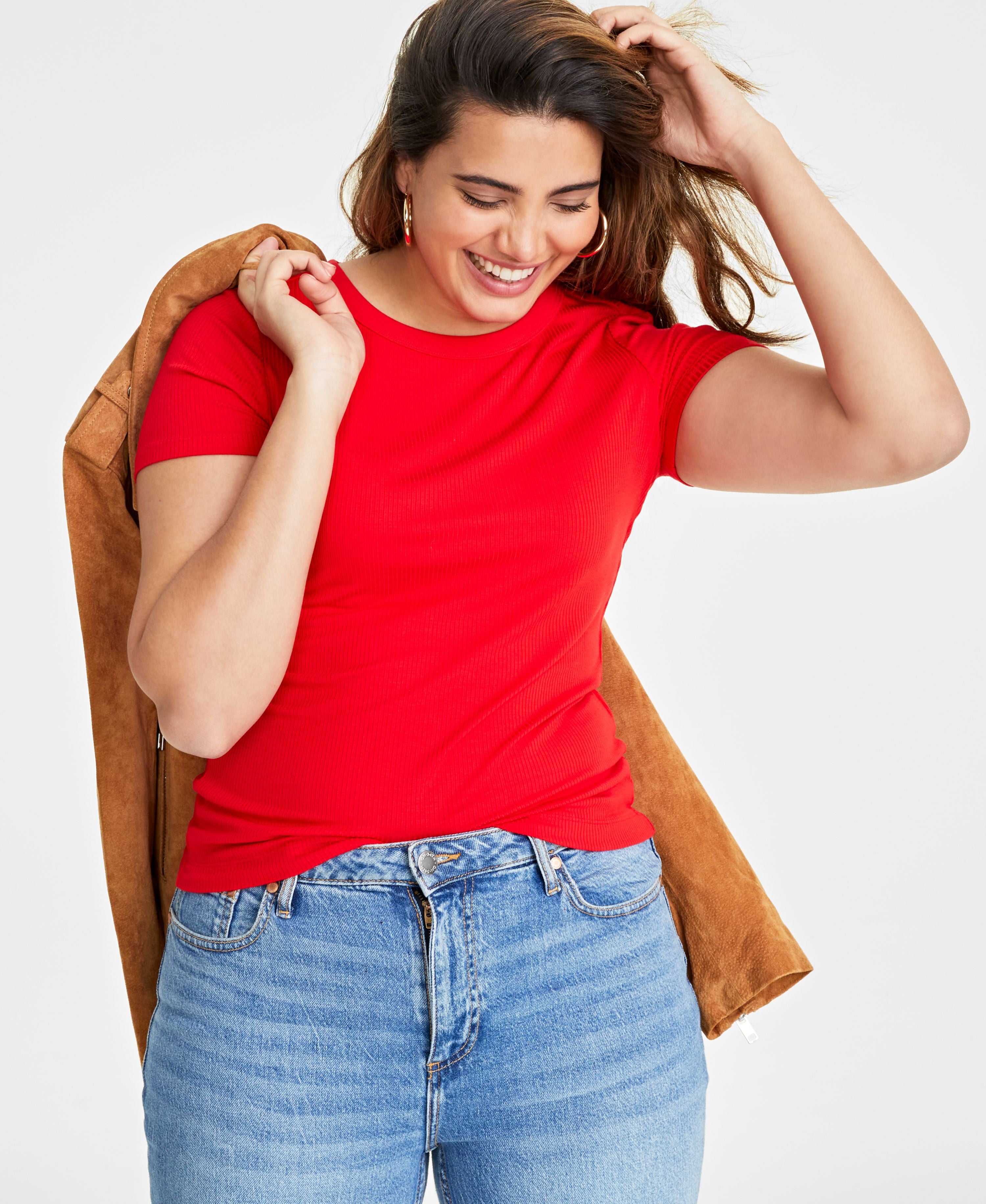 Women�s Ribbed T-Modern Shirt
