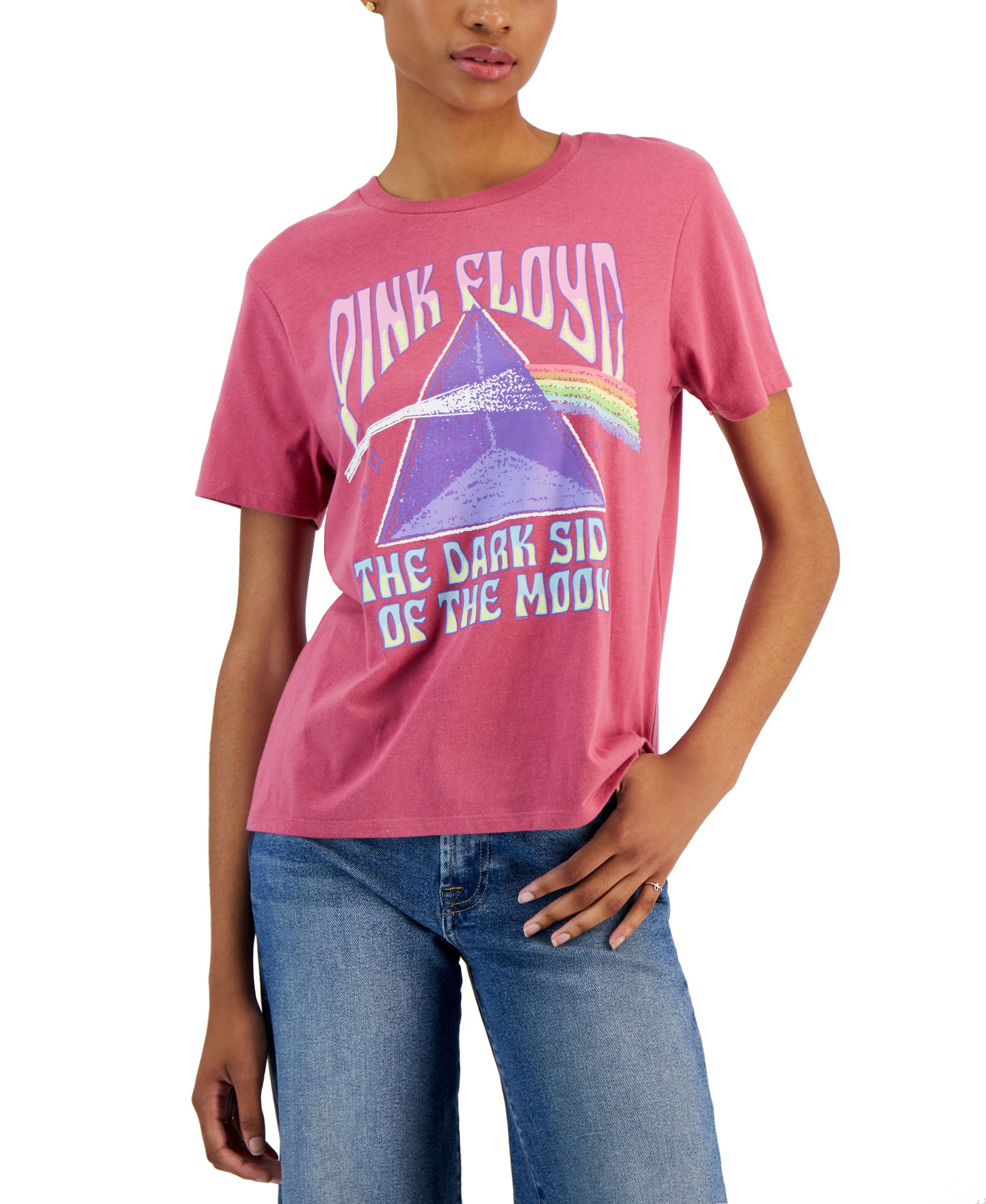 Juniors' Pink Floyd Short-Sleeve T-Modern Shirt