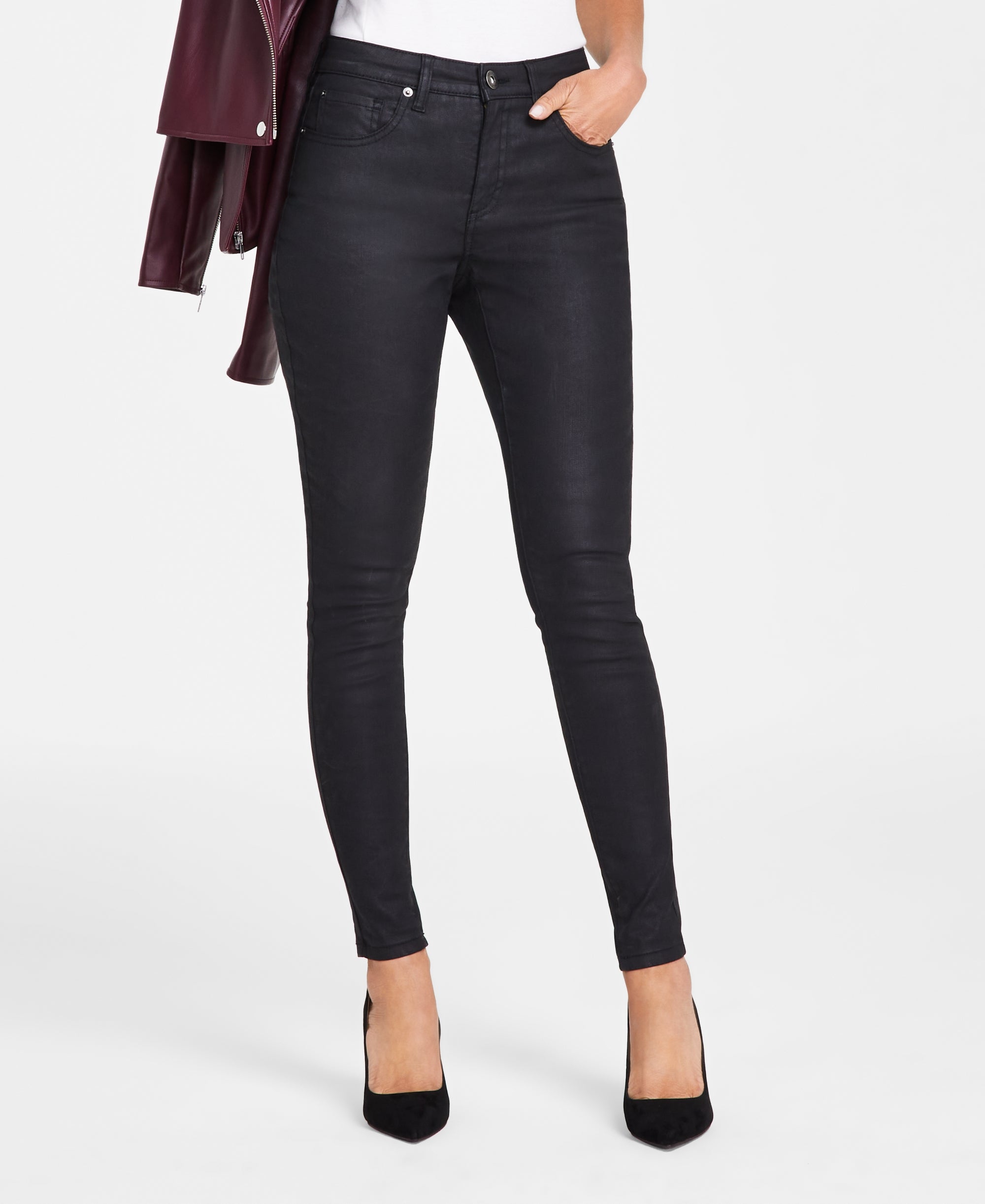 Women's Mid-Rise Skinny-Fit Premium Jeans