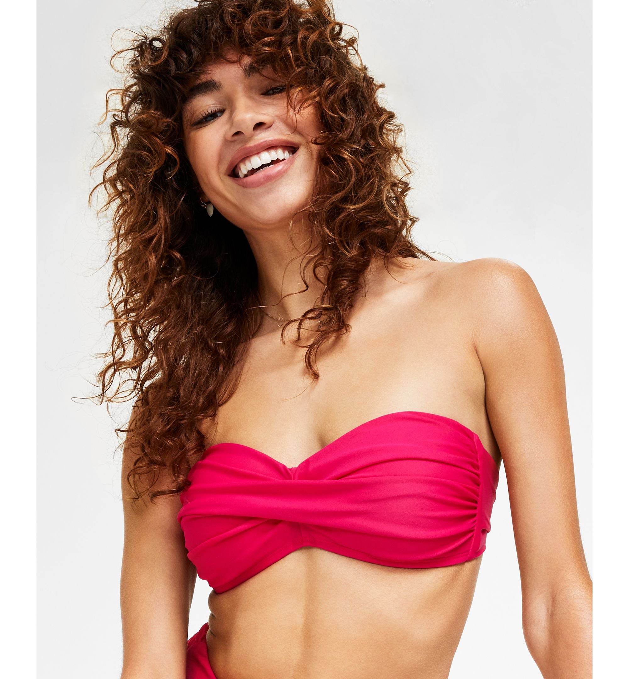 Twist Bandeau Bikini Premium Top