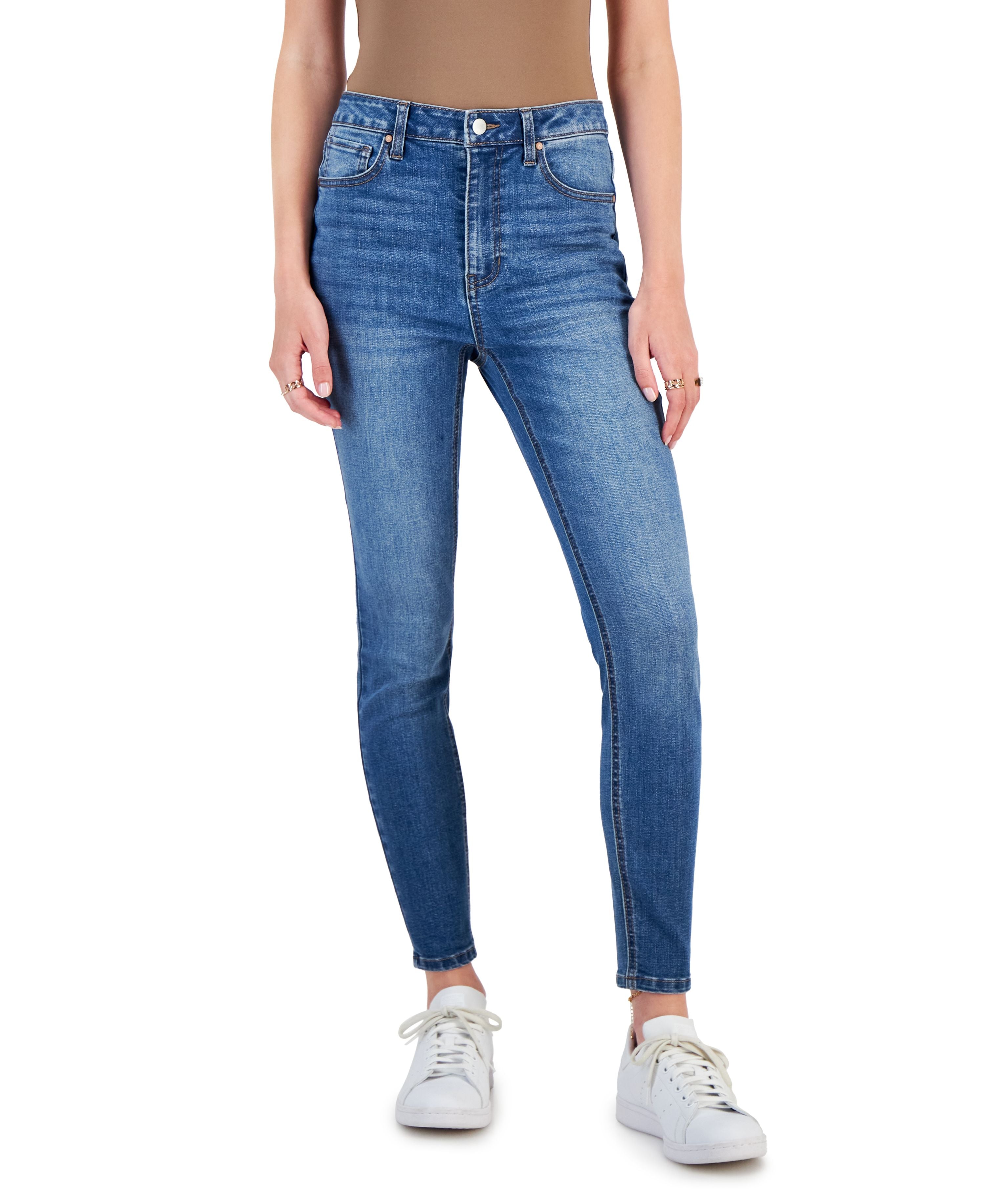 Women's High-Rise Skinny-Fit Premium Jeans