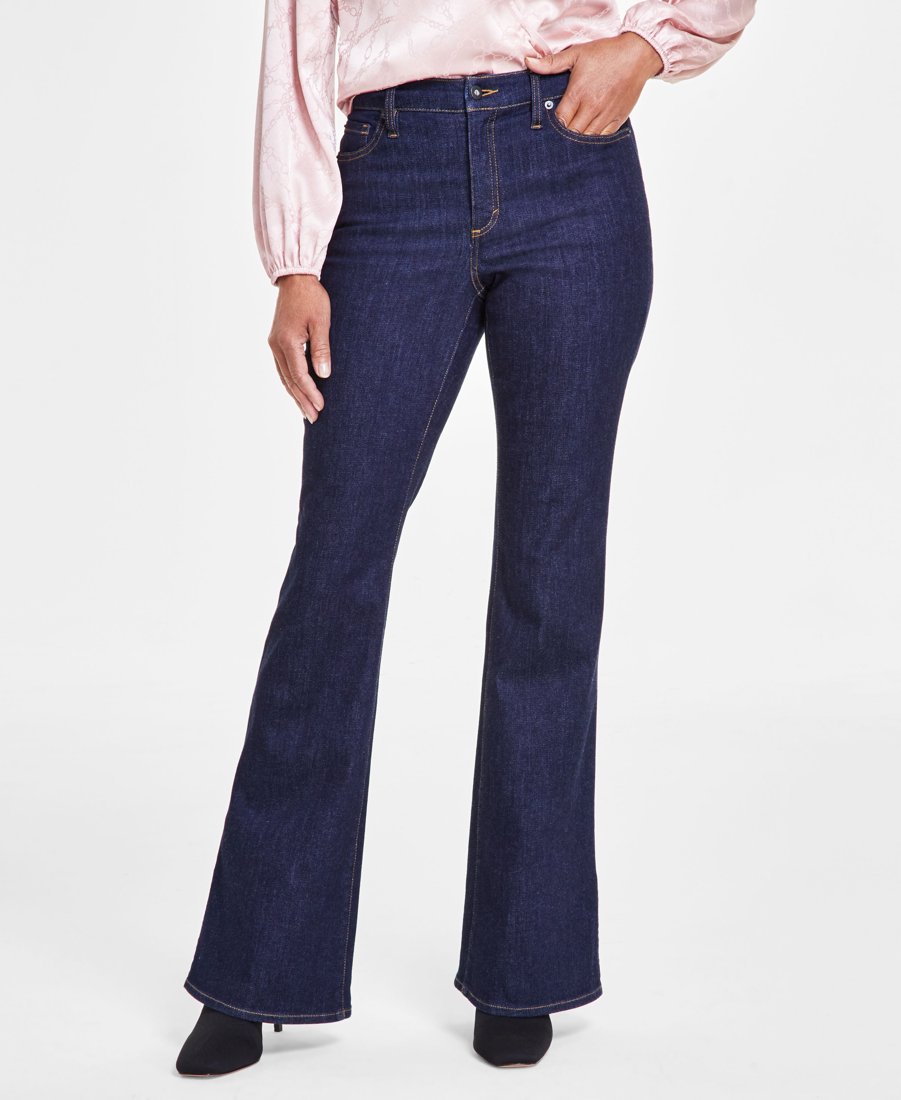 Women's High-Rise Flare Premium Jeans