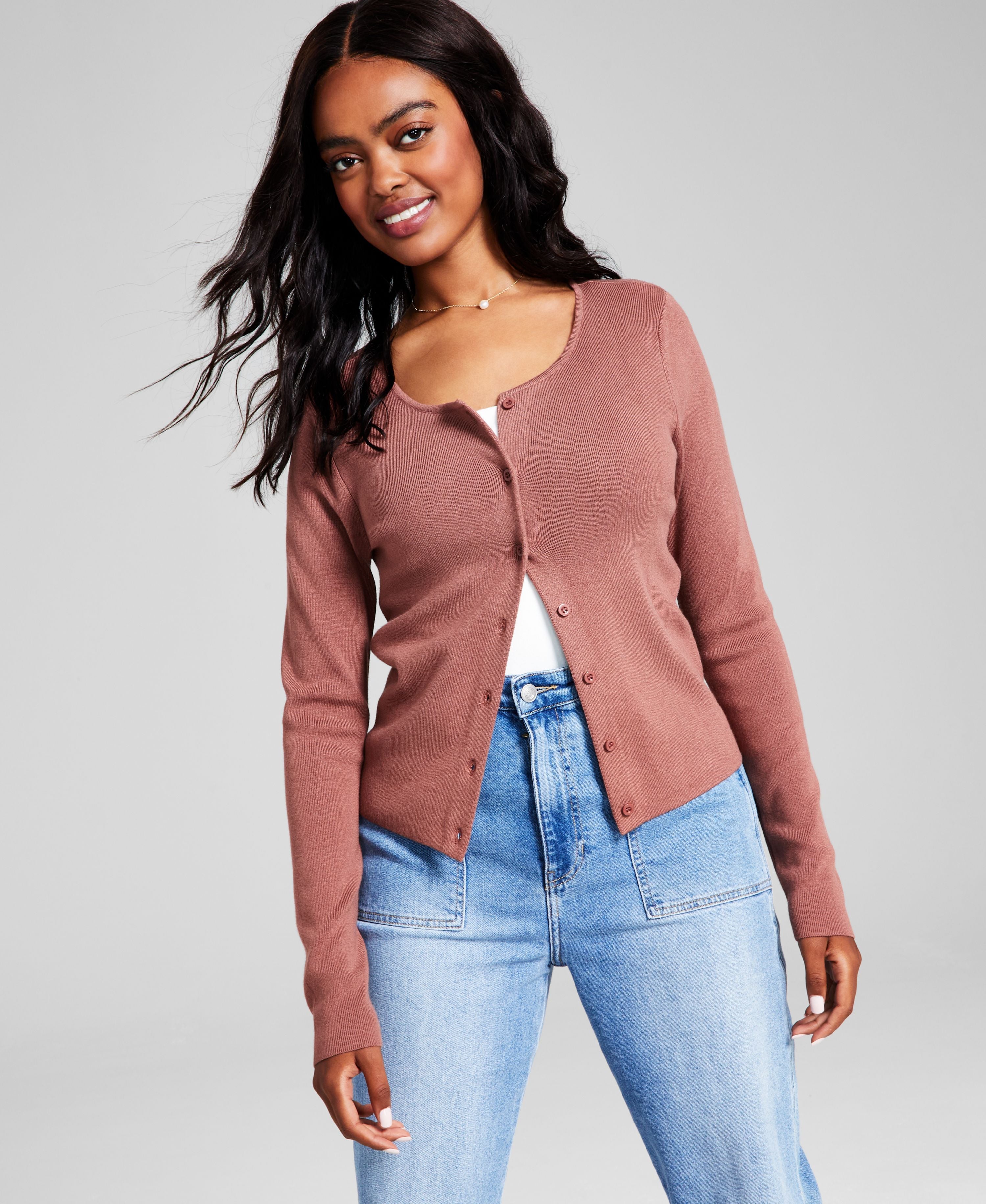 Women's Ribbed Cardigan