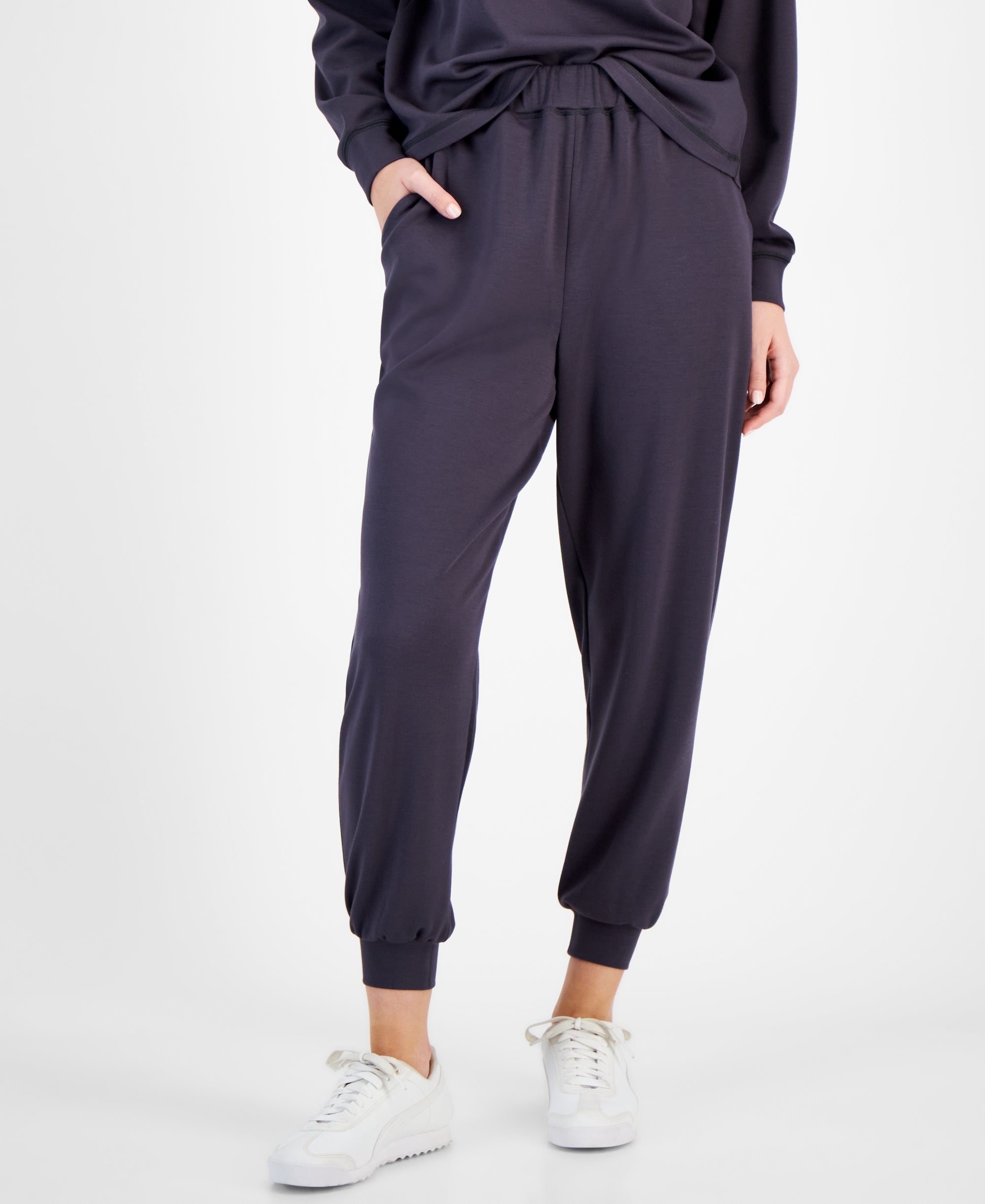 Women's Jogger Sweatpants Washed Grey XL