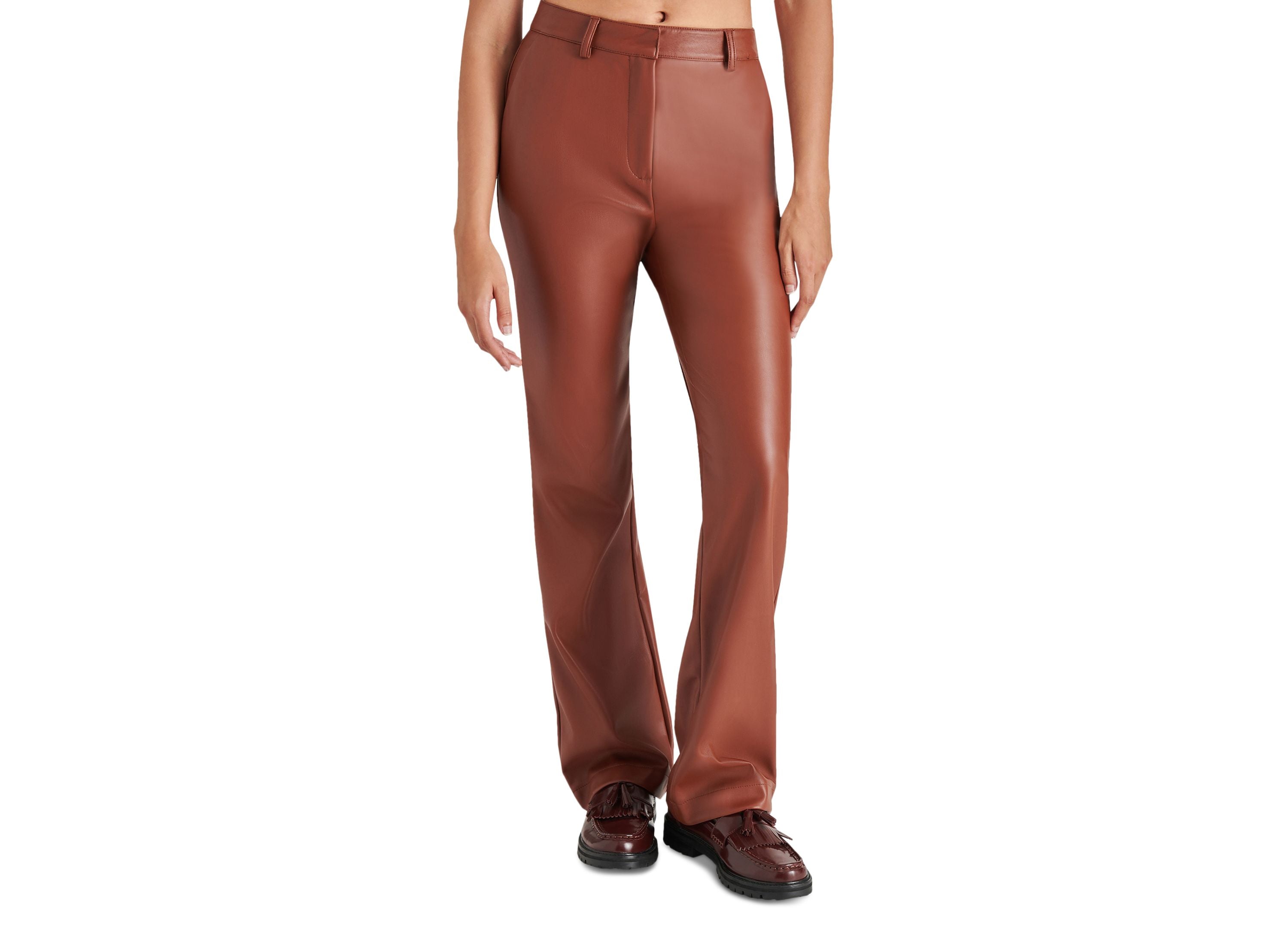 Women's Mercer Faux-Leather Signature Pants