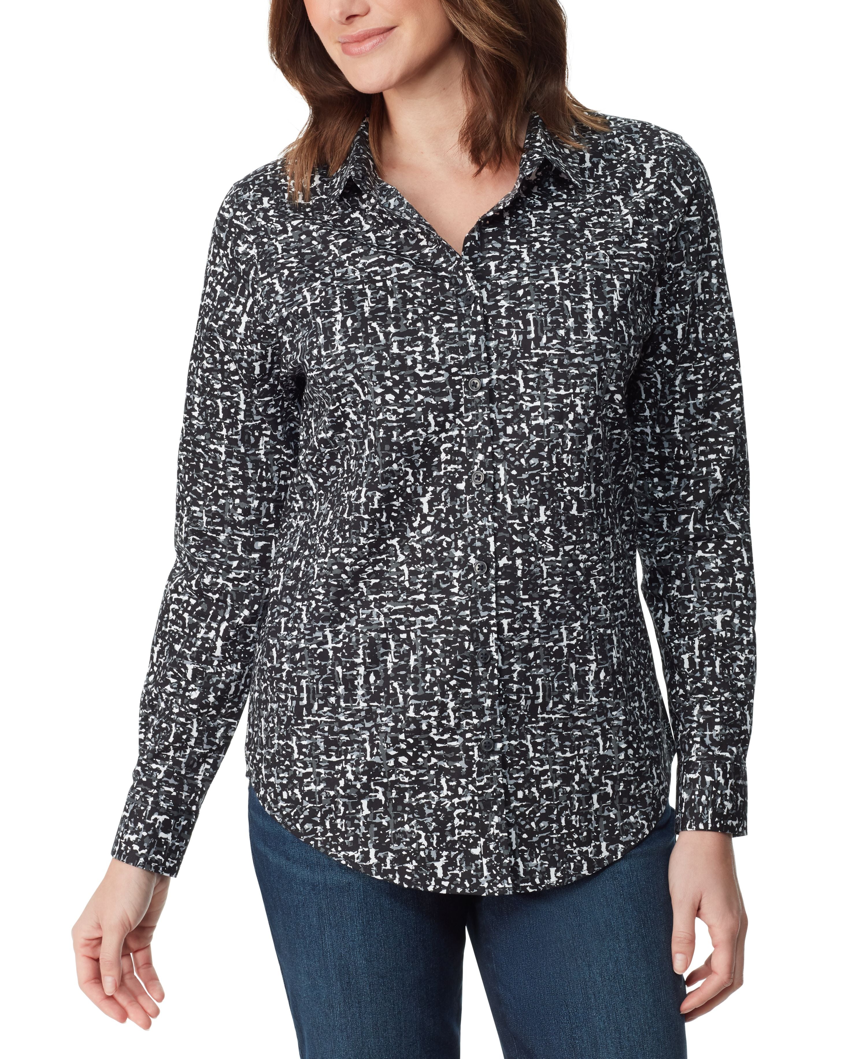 Women's Amanda Long-Sleeve Fitted Modern Shirt