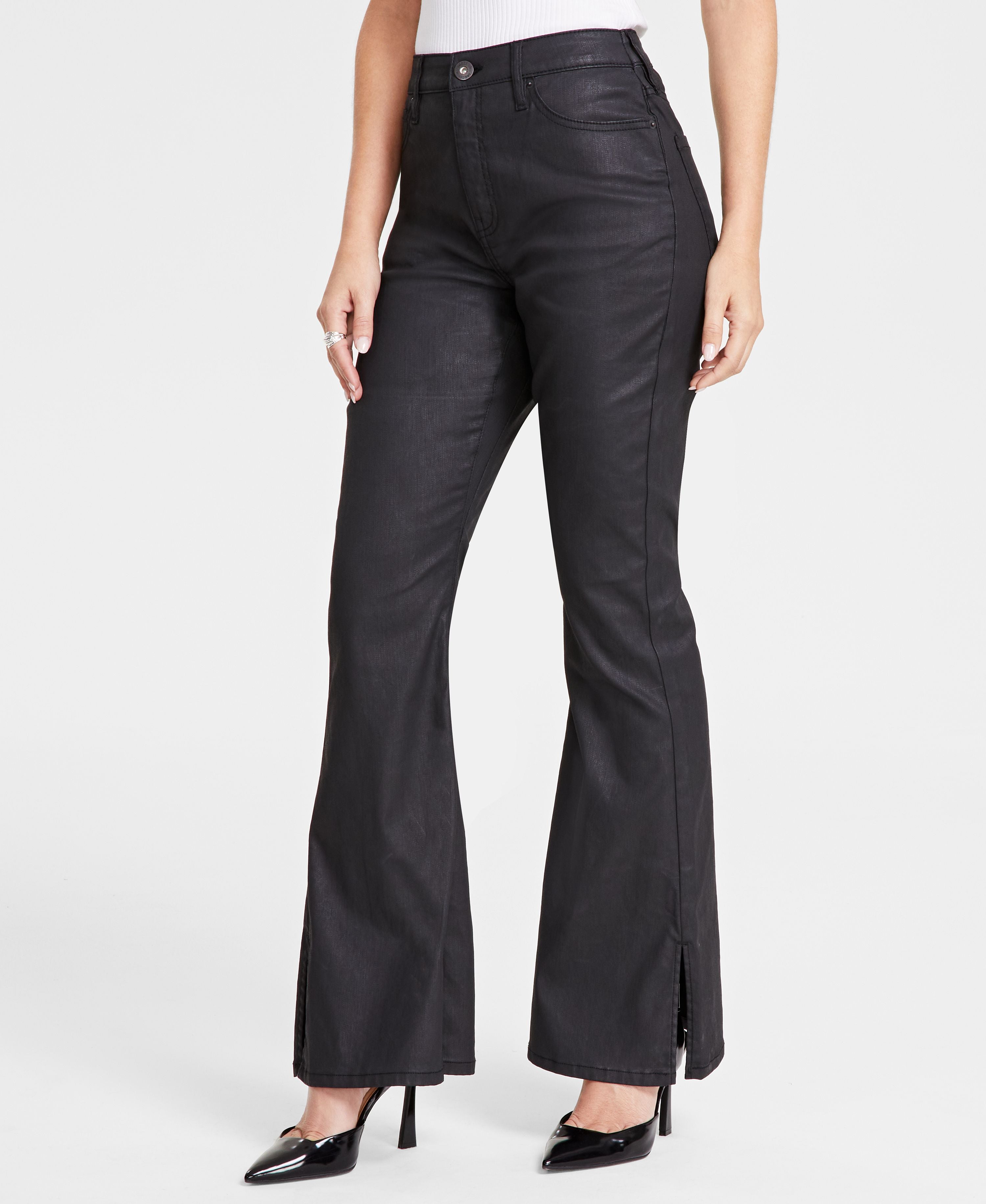 Women's High-Rise Flare-Leg Premium Jeans