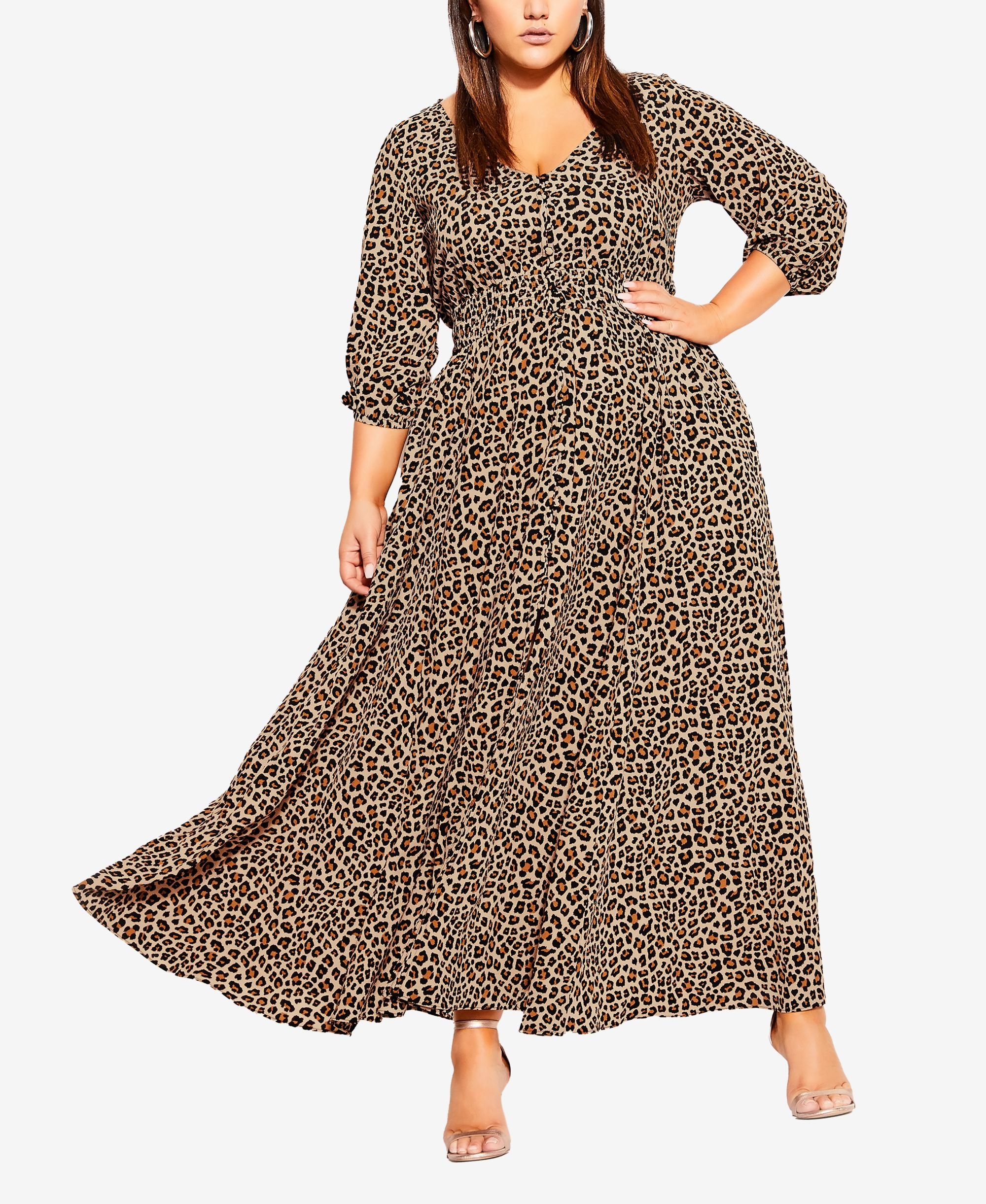 Modern Plus Size Maxi Dress