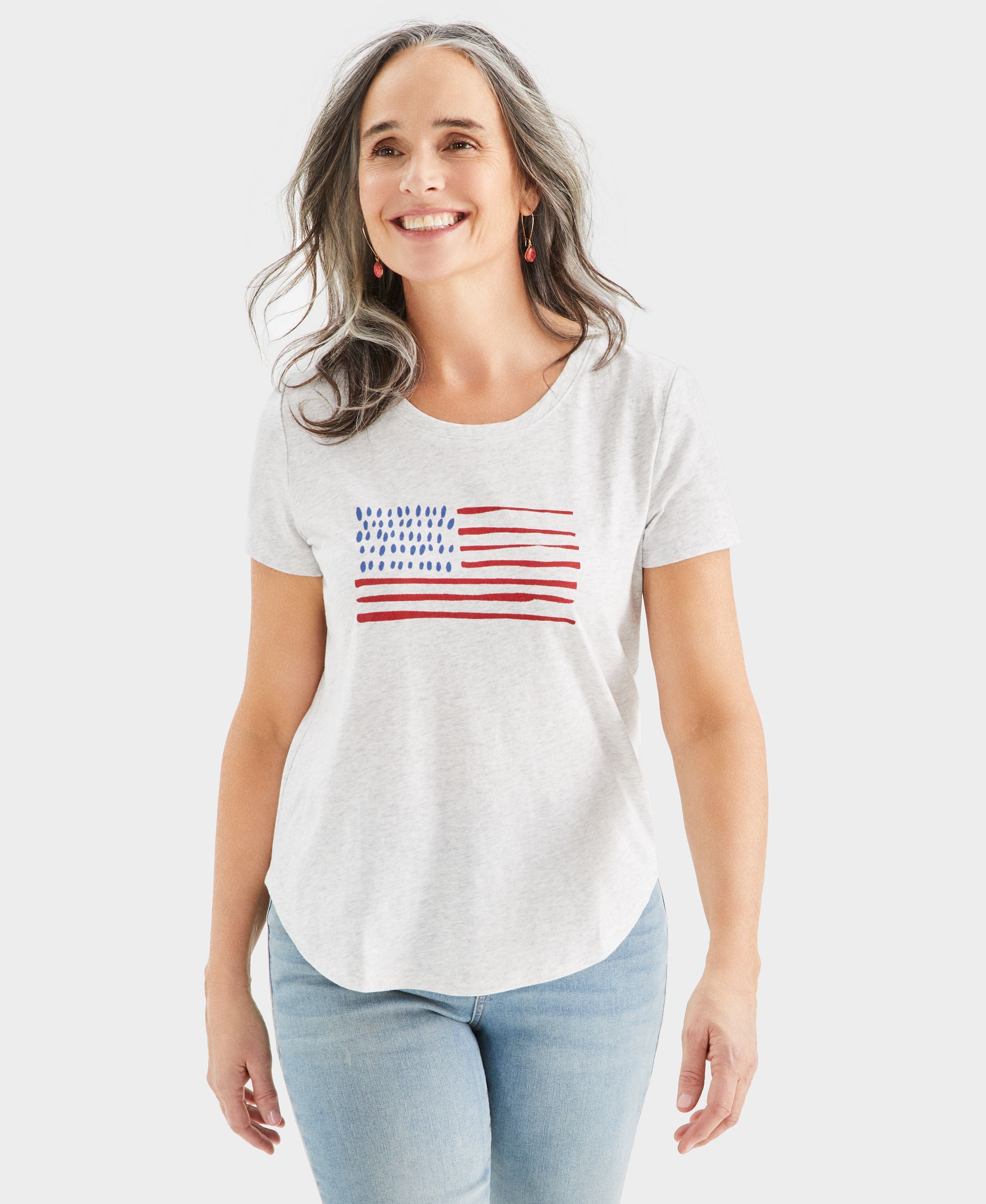Petite Flag Day ideal T-Modern Shirt