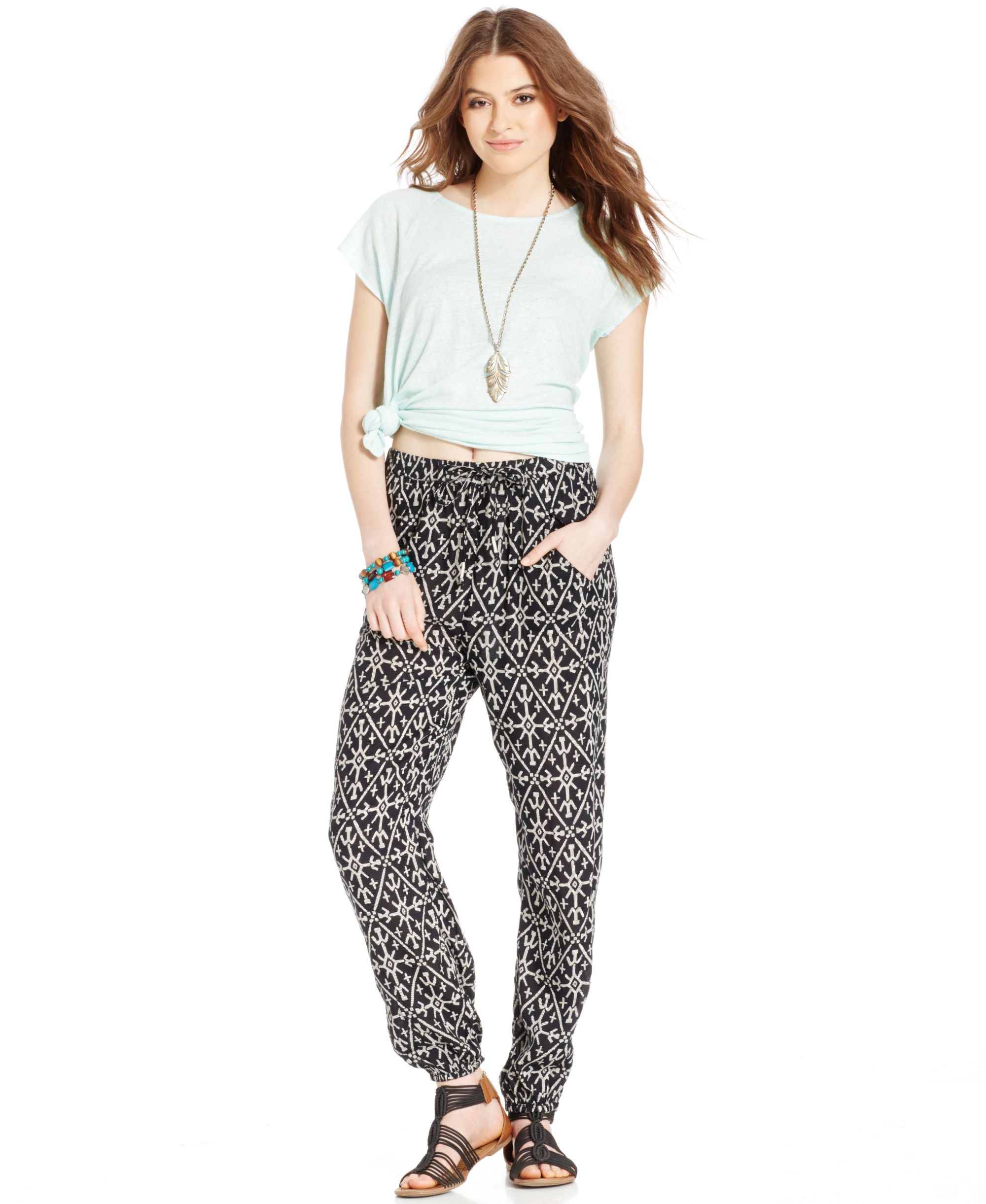 Roxy Sunday Noon Harem Signature Pants