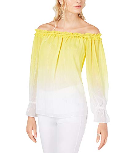 INC Ombr&eacute; Off-The-Shoulder Premium Top