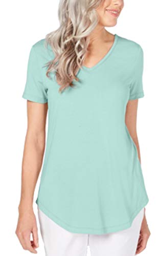 Lattice-Back V-Neck Premium Top
