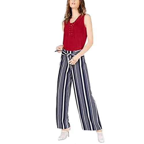 INC Petite Lace-Up Premium Top