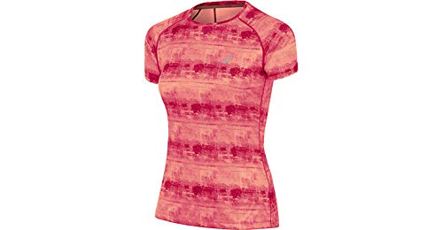 Asics Womens Fujitrail Graphic Short-Sleeve