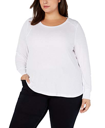 I.N.C. Plus Size Ribbed Shirttail Premium Top