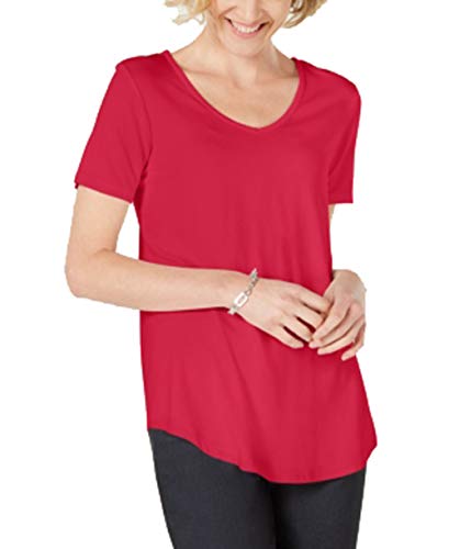 Lattice-Back V-Neck Premium Top