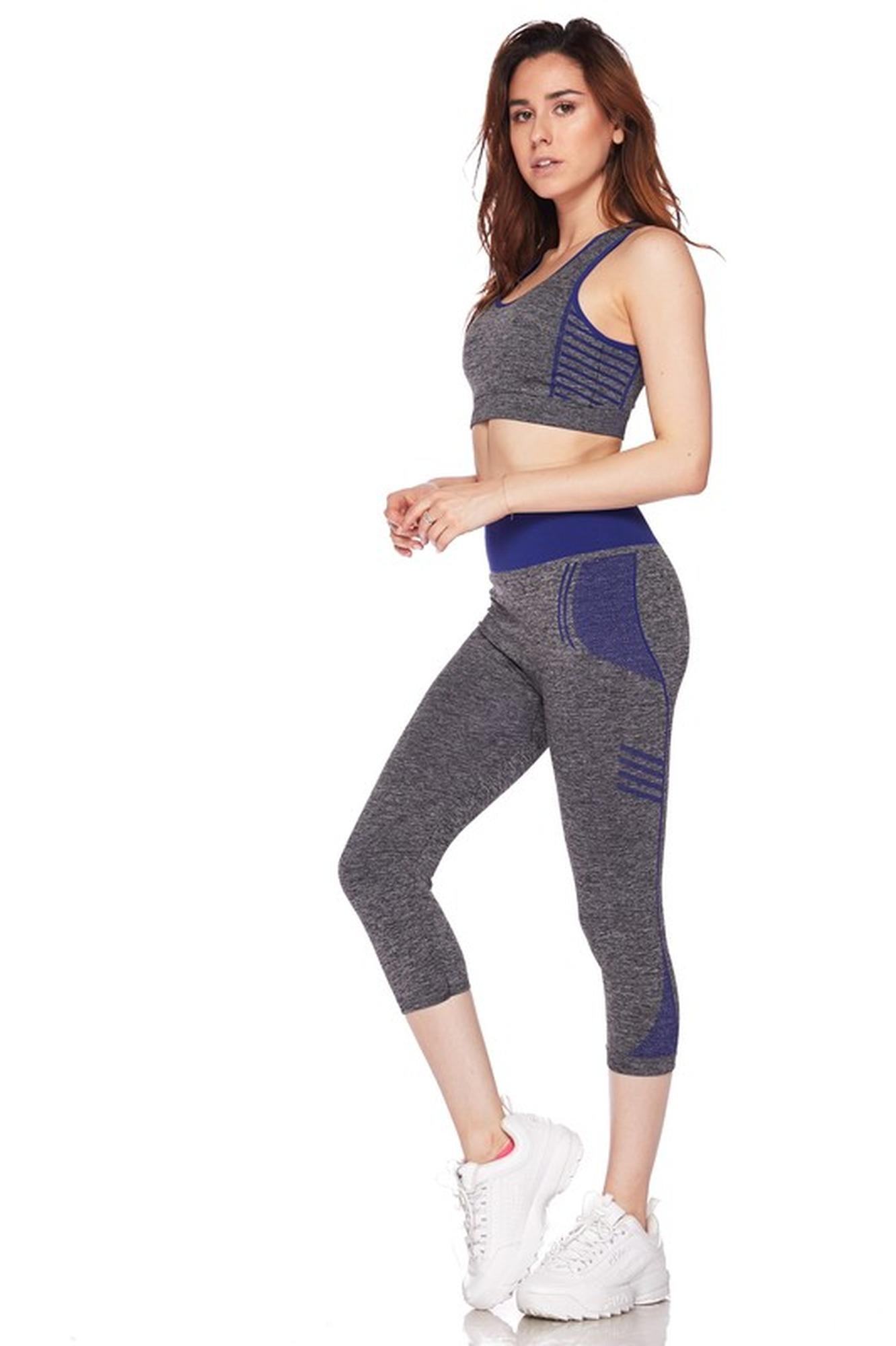 Racerback Tank Premium Top and Capris Activewear Set
