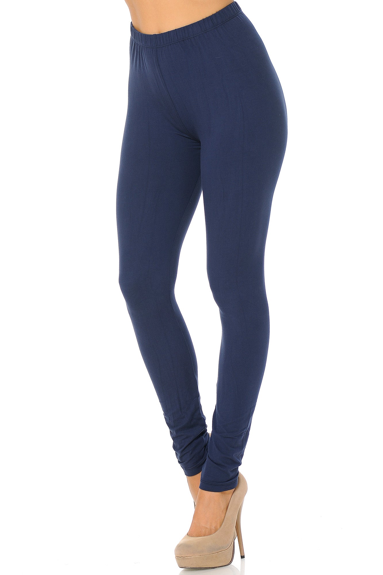 Buttery Smooth Essential Solid Leggings - EEVEE