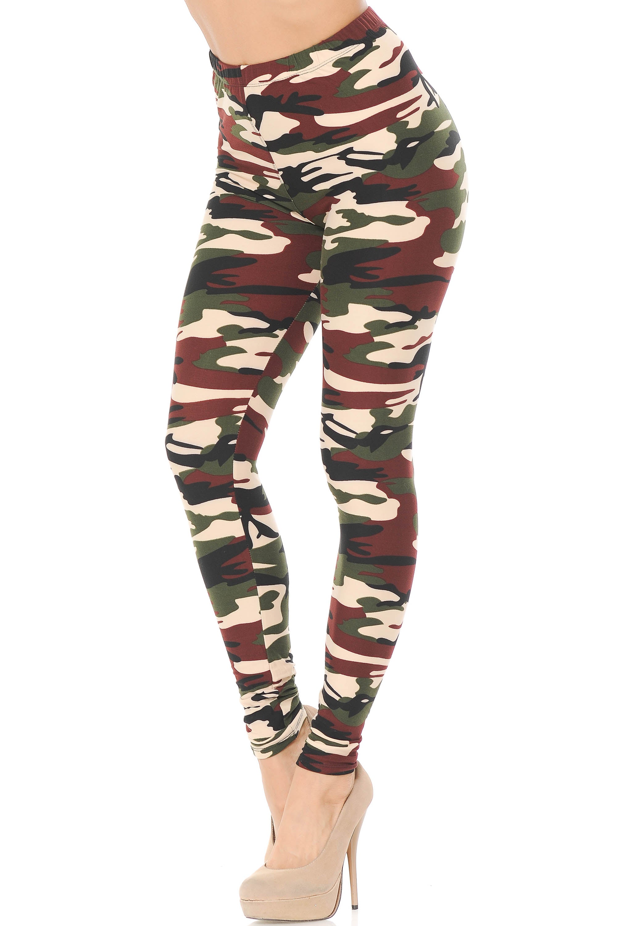 Buttery Smooth Cozy Camouflage Leggings