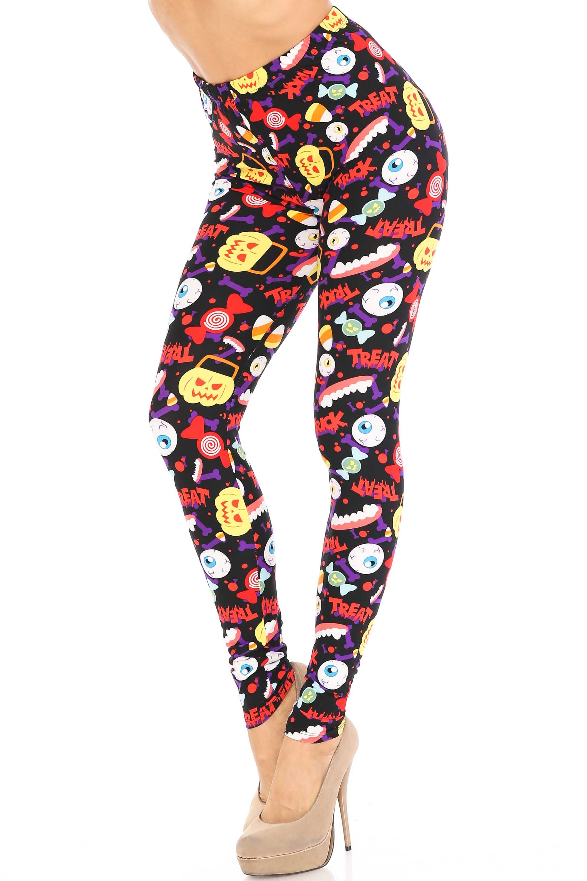 Buttery Smooth Everything Trick or Treat Leggings
