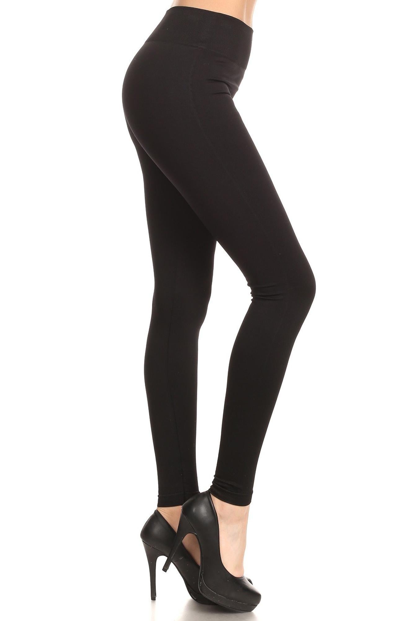Thick Solid Essential Leggings
