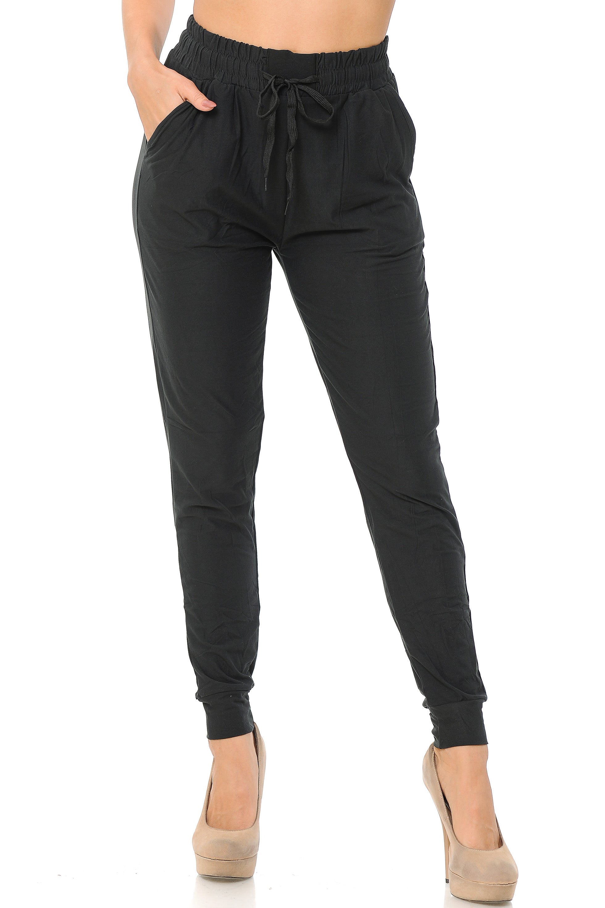 Buttery Soft Solid Essential Women's Joggers - EEVEE