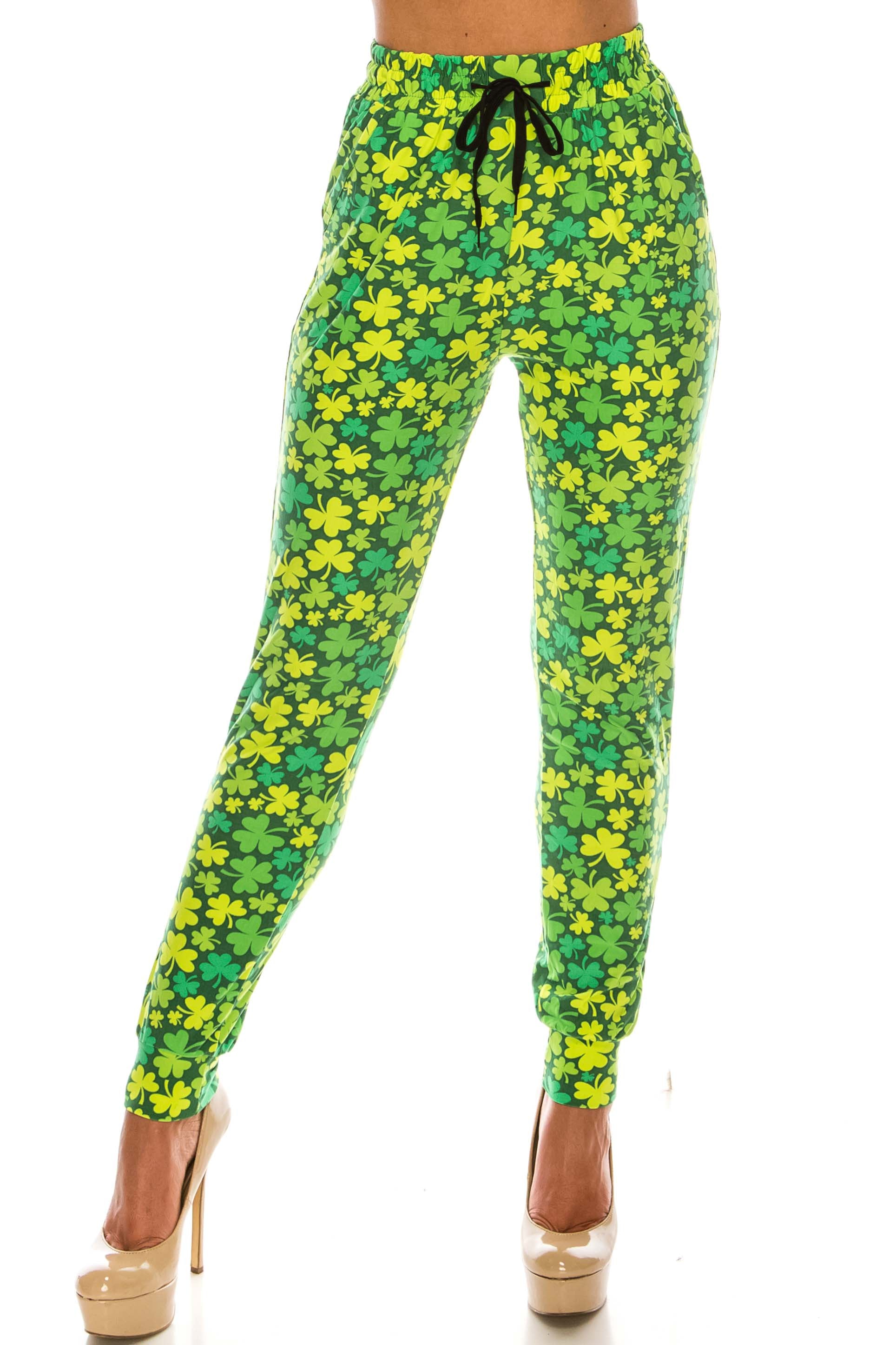 Buttery Soft Irish Clover Joggers - LIMITED EDITION