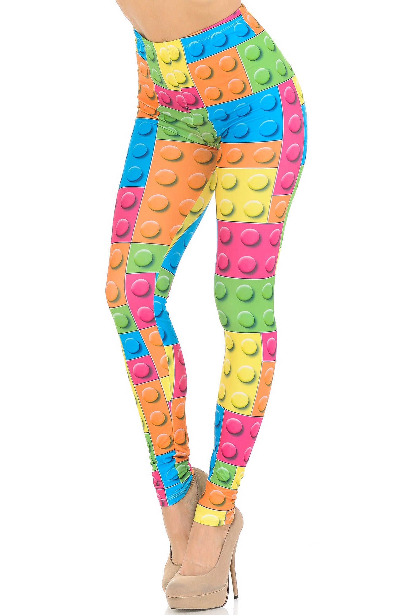 Creamy Soft Lego Extra Small Leggings - USA Fashion