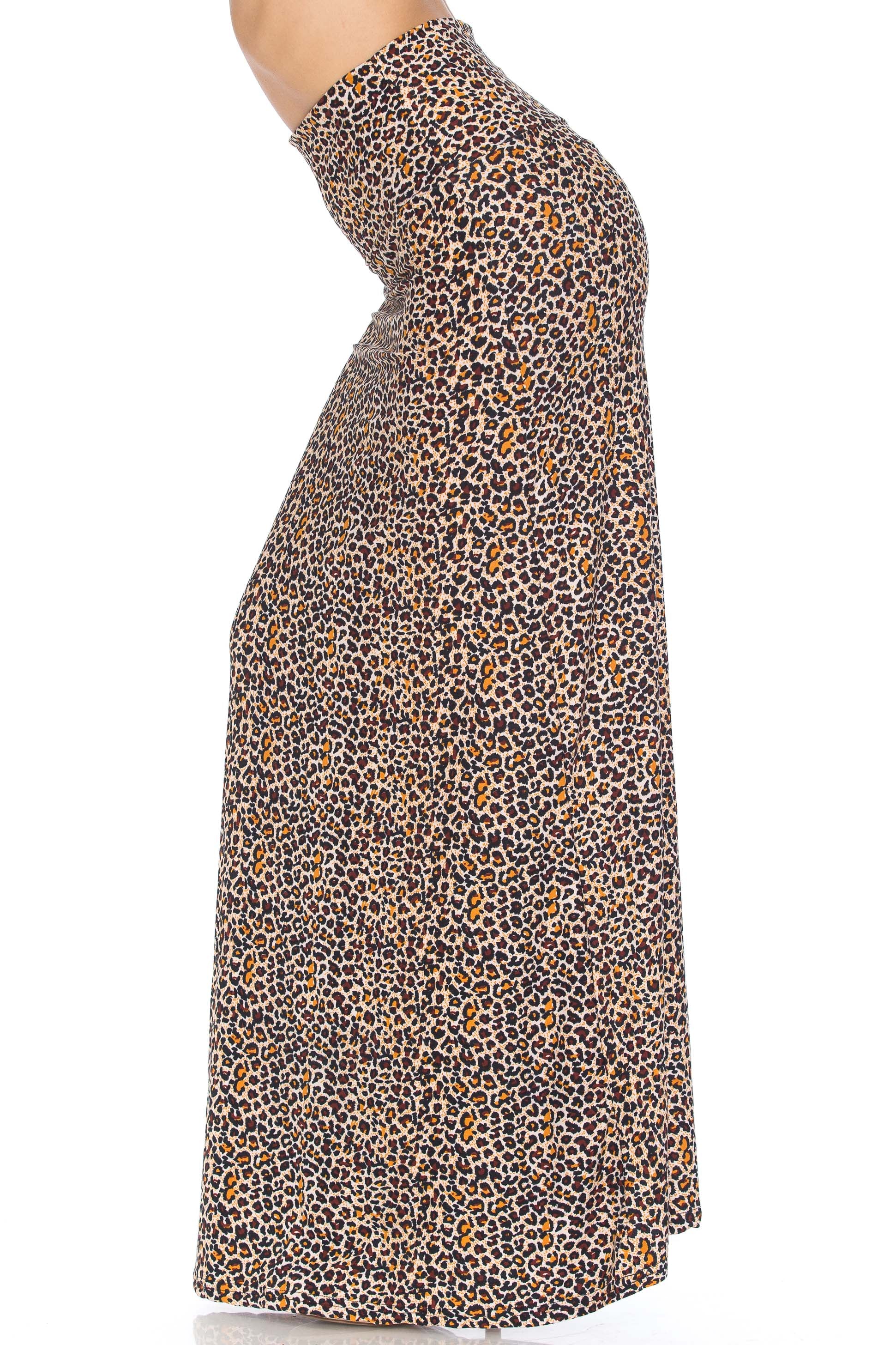 Buttery Soft Savage Leopard Maxi Modern Skirt