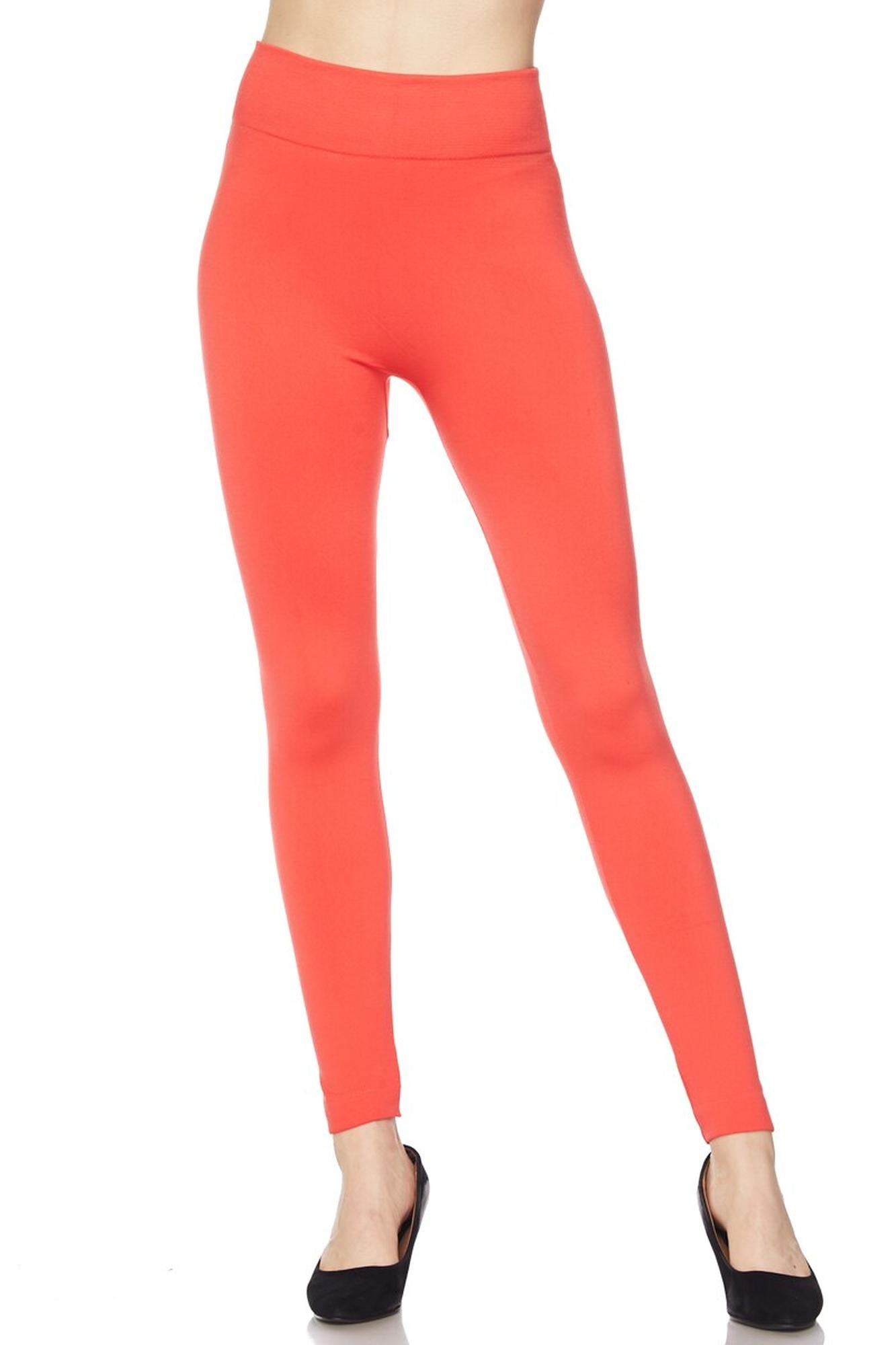 Fleece fully lined Plus Size Leggings - New Mix