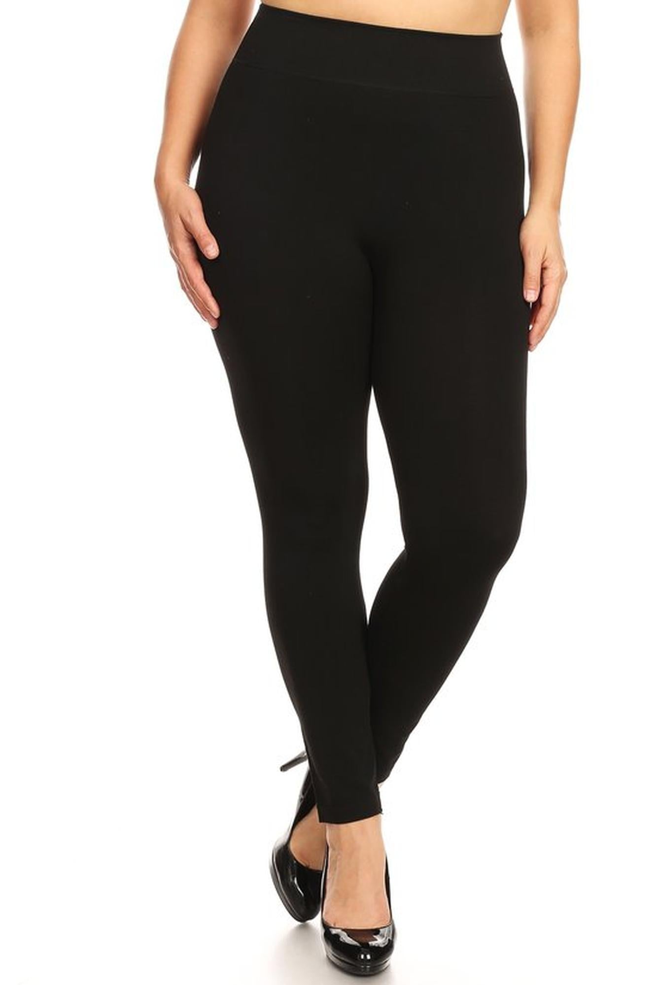Premium Essential Plus Size High Waisted Leggings