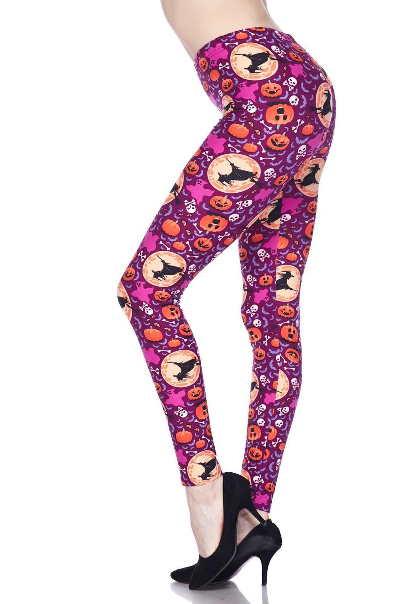 Buttery Smooth Wicked Witches Plus Size Leggings