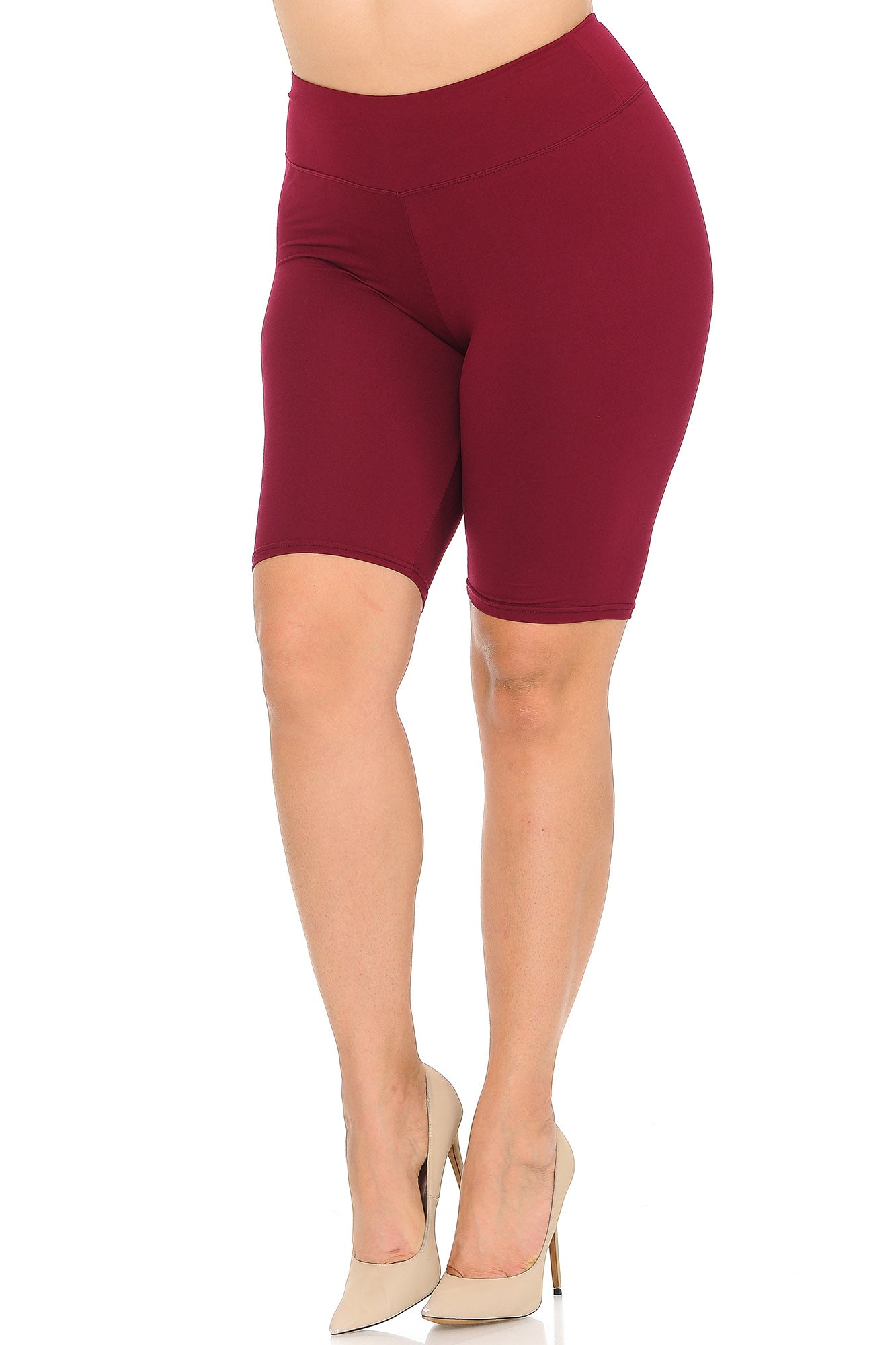 Buttery Soft Essential Solid Plus Size Premium Shorts - 3 Inch