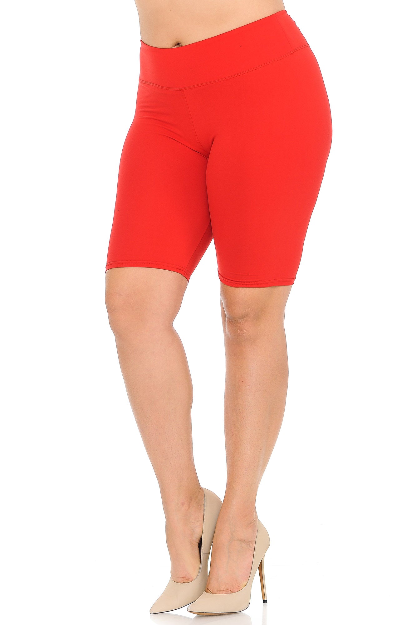 Buttery Soft Essential Solid Plus Size Premium Shorts - 3 Inch