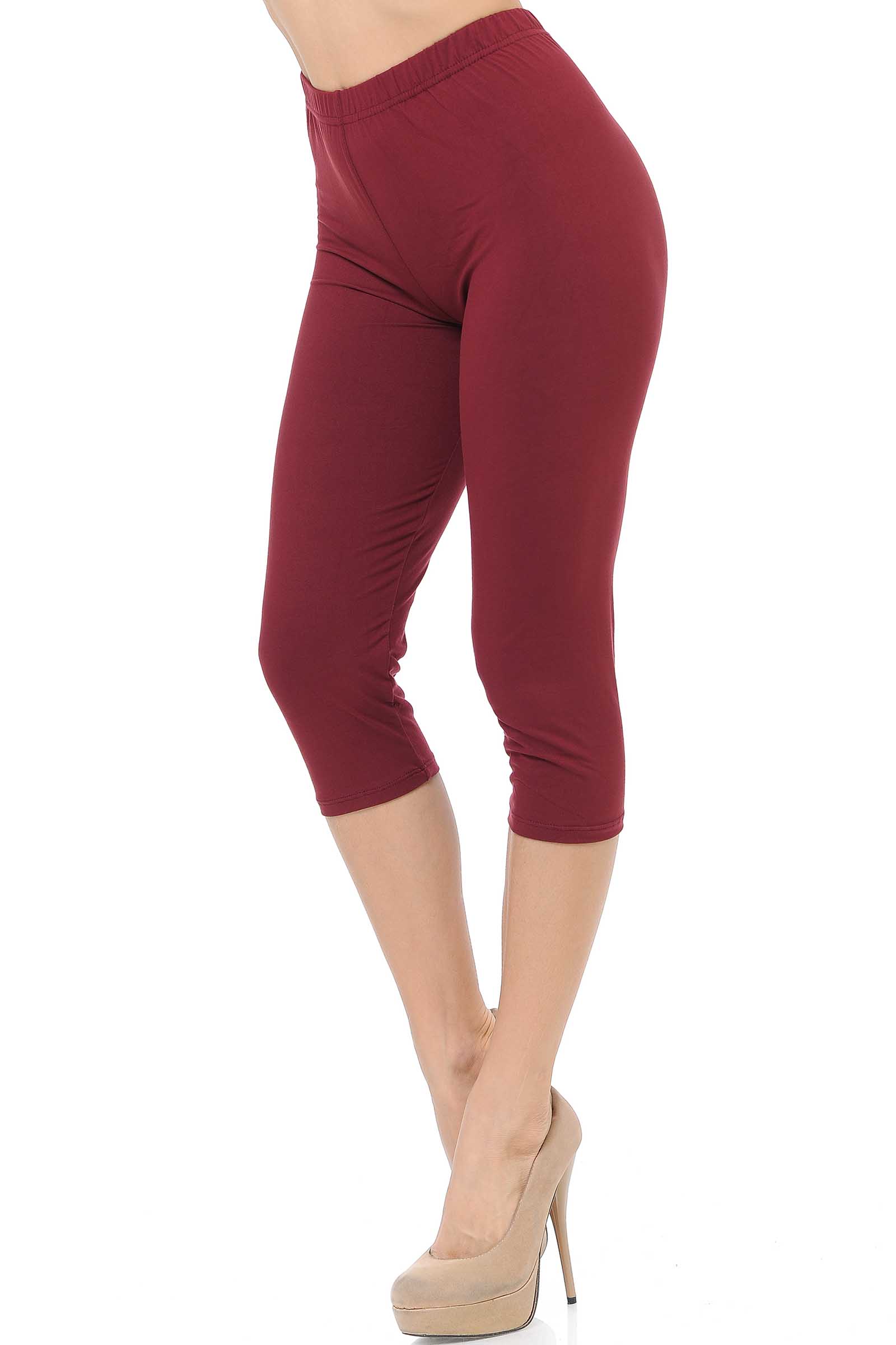 Buttery Smooth Essential Solid Capris - New Mix