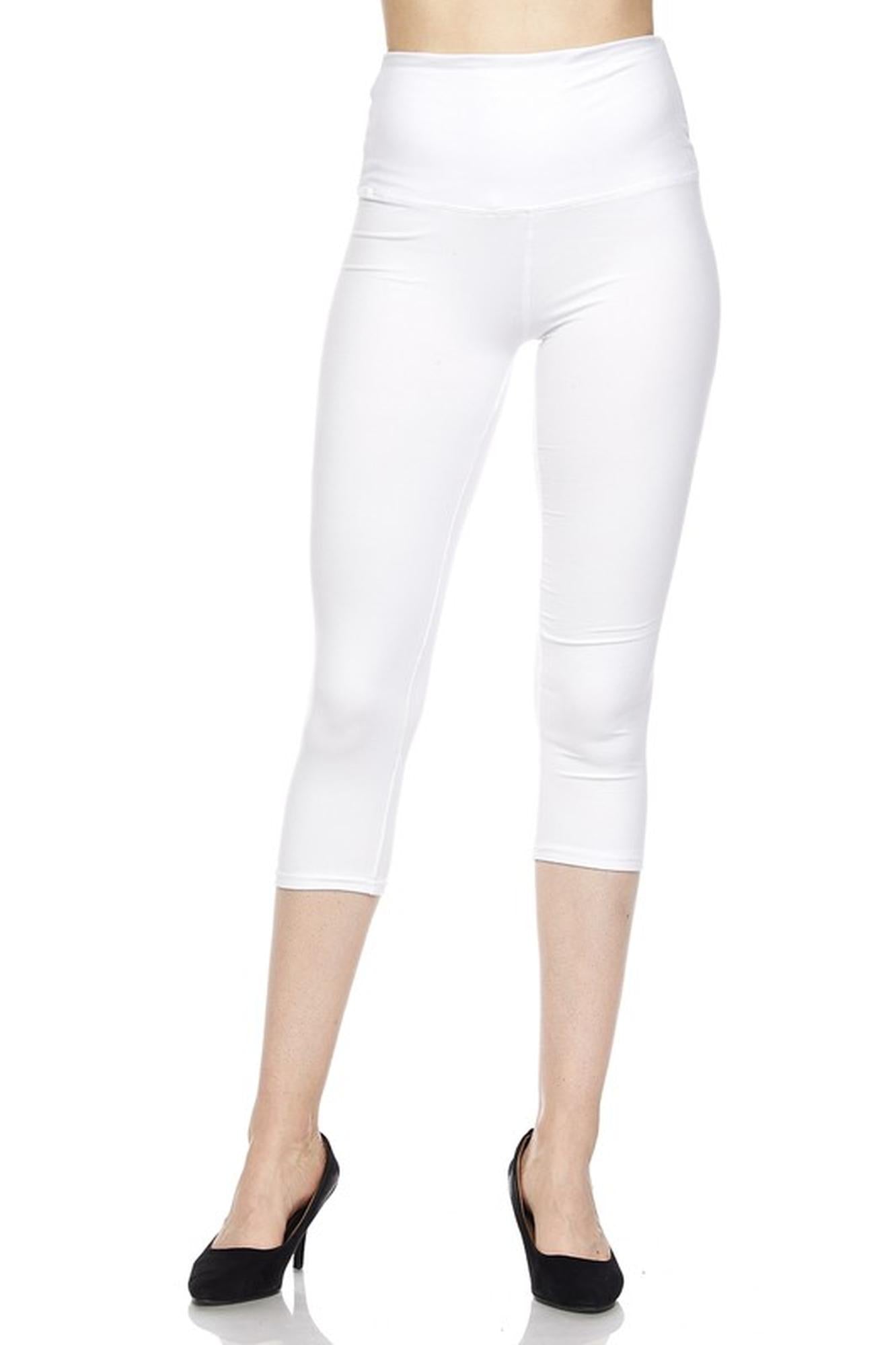 Buttery Smooth Essential Solid High Waisted Capris - 5 Inch - New Mix