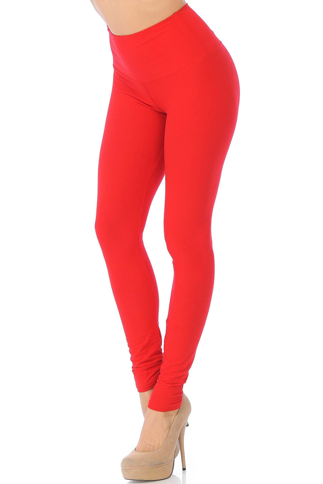 Buttery Smooth Essential Solid High Waisted Leggings - 5 Inch - New Mix
