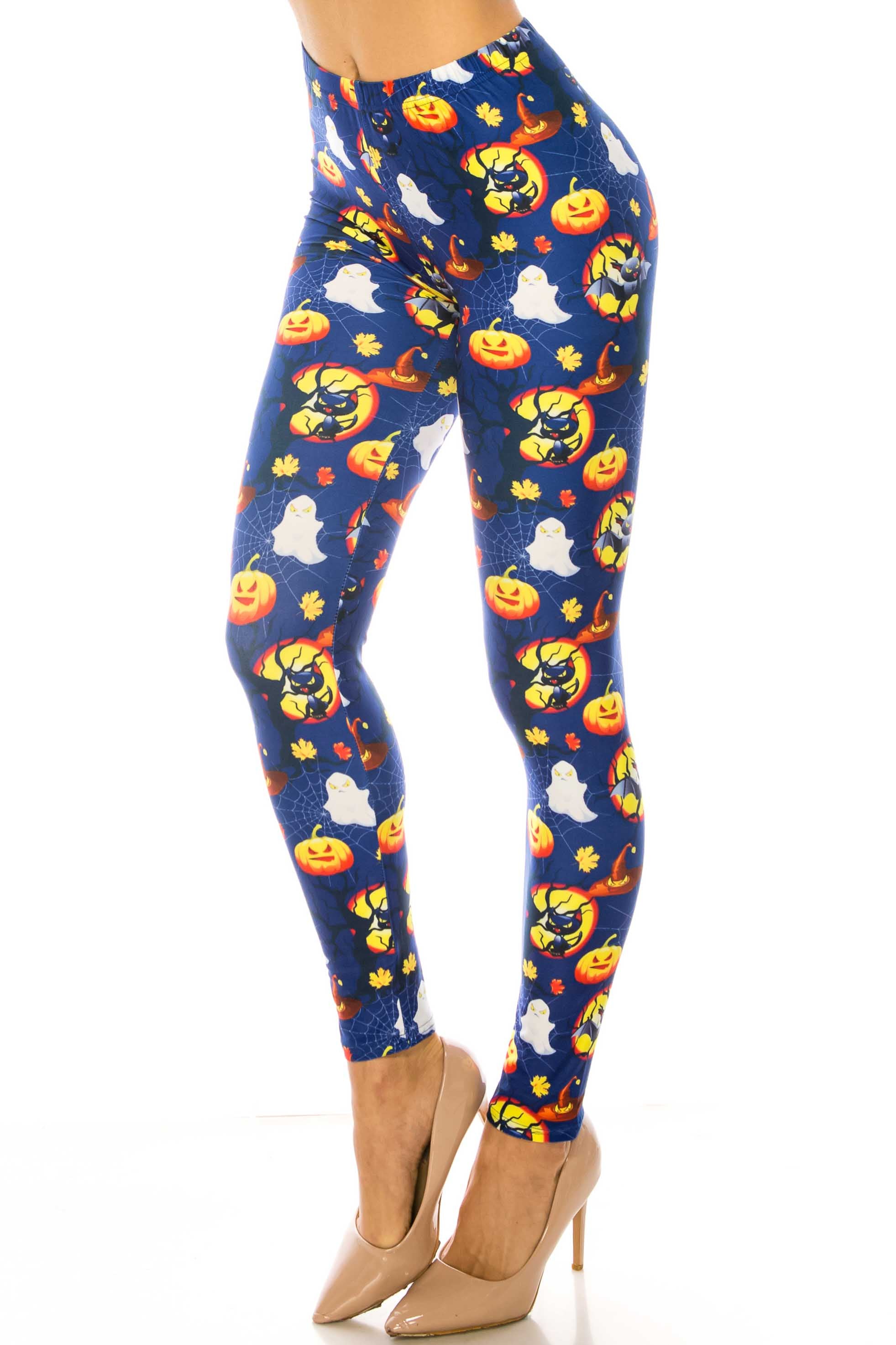 Creamy Soft Halloween Critters Leggings - USA Fashion