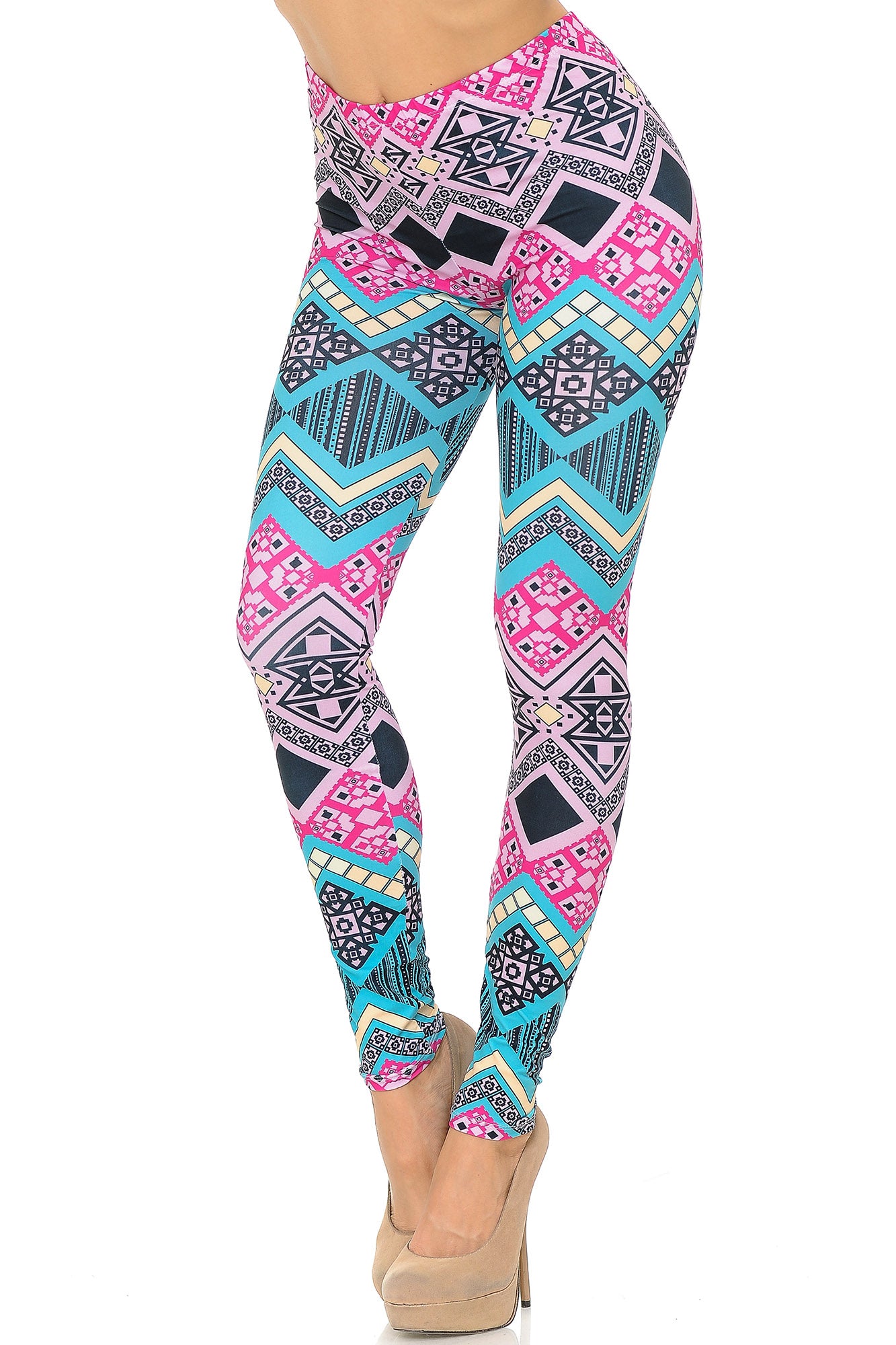 Creamy Soft Tasty Tribal Leggings - USA Fashion