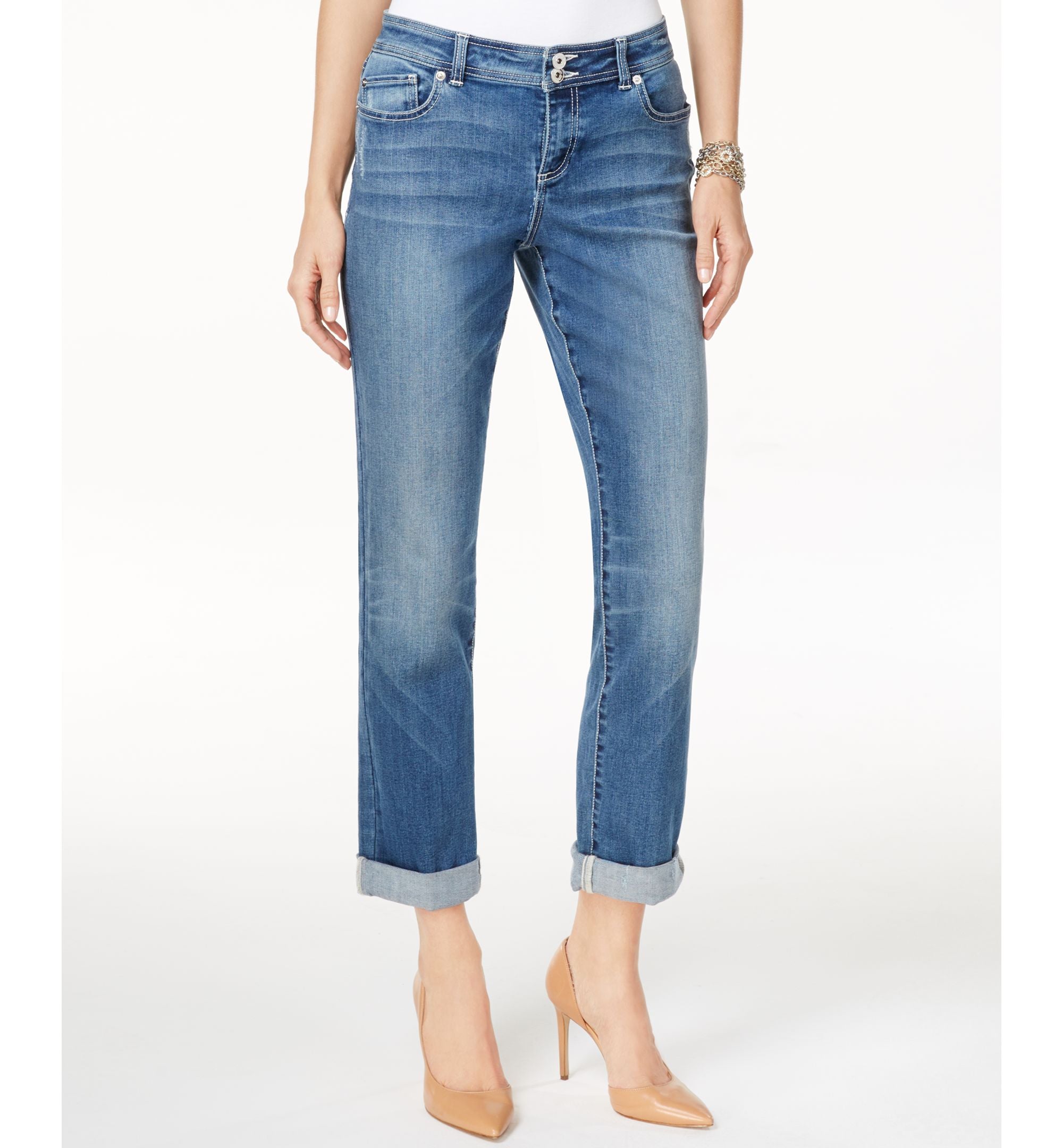 5 Pocket Straight-Cut Premium Jeans