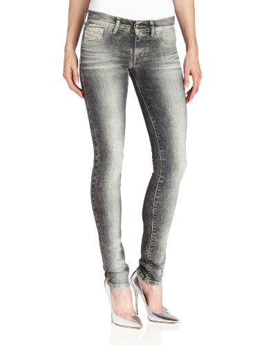 Diesel Women's Livier Super Slim-Cut Jegging 0602W, Denim 22D Wash, 25