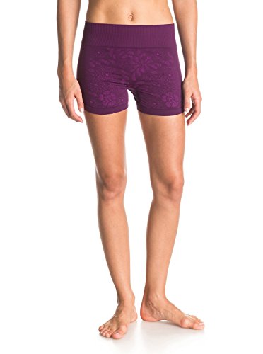 Roxy Womens Stunner Seamless Athletic Workout Premium Shorts