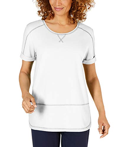 Contrast-Stitch Performance T-Modern Shirt