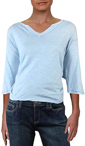 Free People Head In The Clouds V Neck T-Modern Shirt