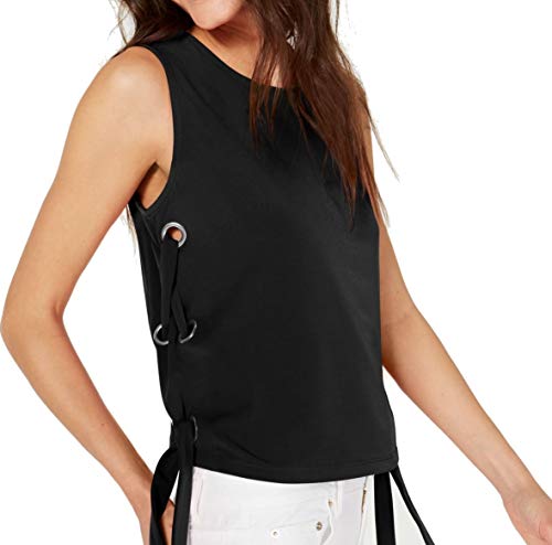 Michael Michael Kors Grommet Side Sleeveless Premium Top