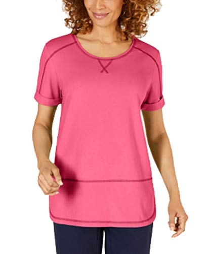 Contrast-Stitch Performance T-Modern Shirt